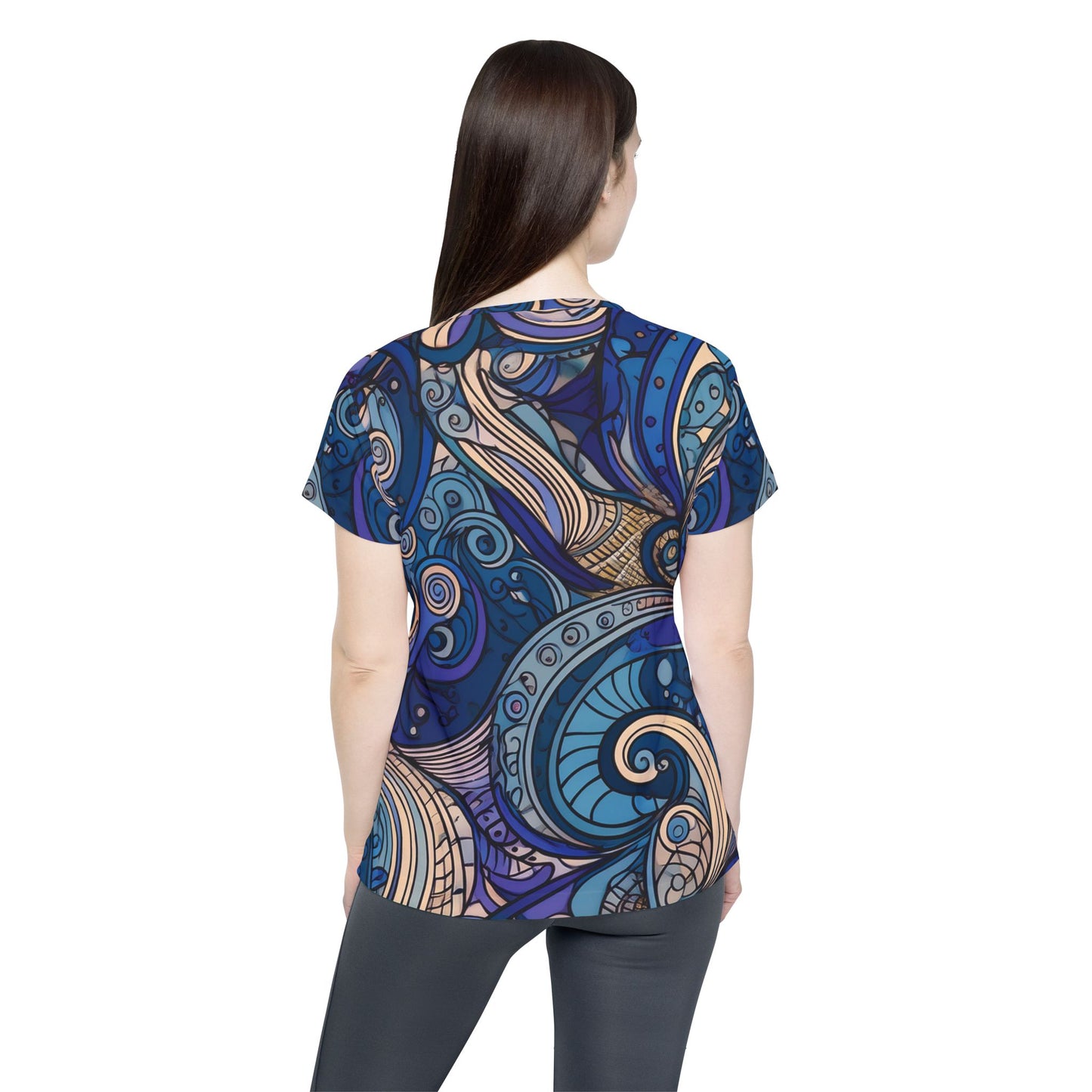 Abstract Print Shirt - PPU BEST