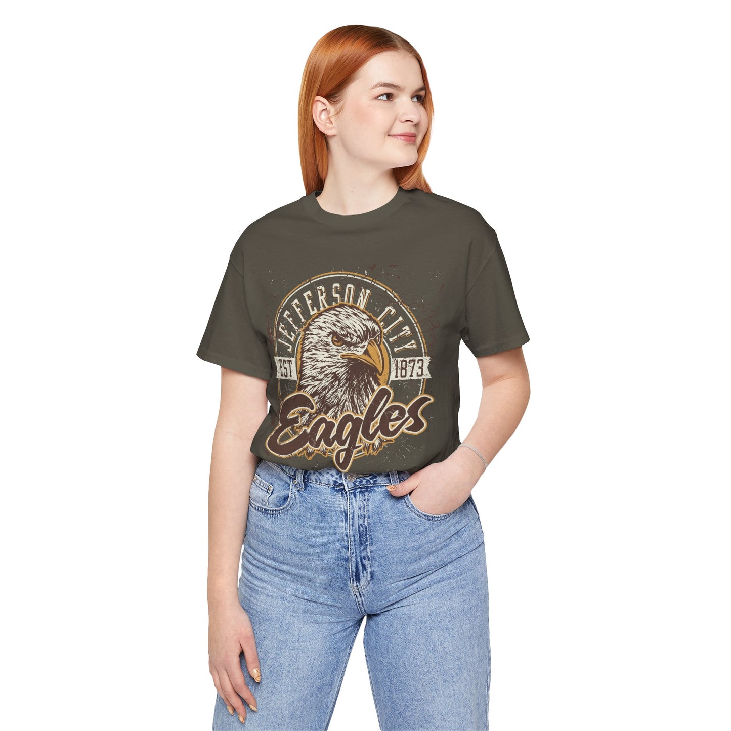 Sports Team Vintage Tee, Football Graphic T-Shirt, Eagle Graphic T-Shirt, Vintage Shirt, Design Football Tees