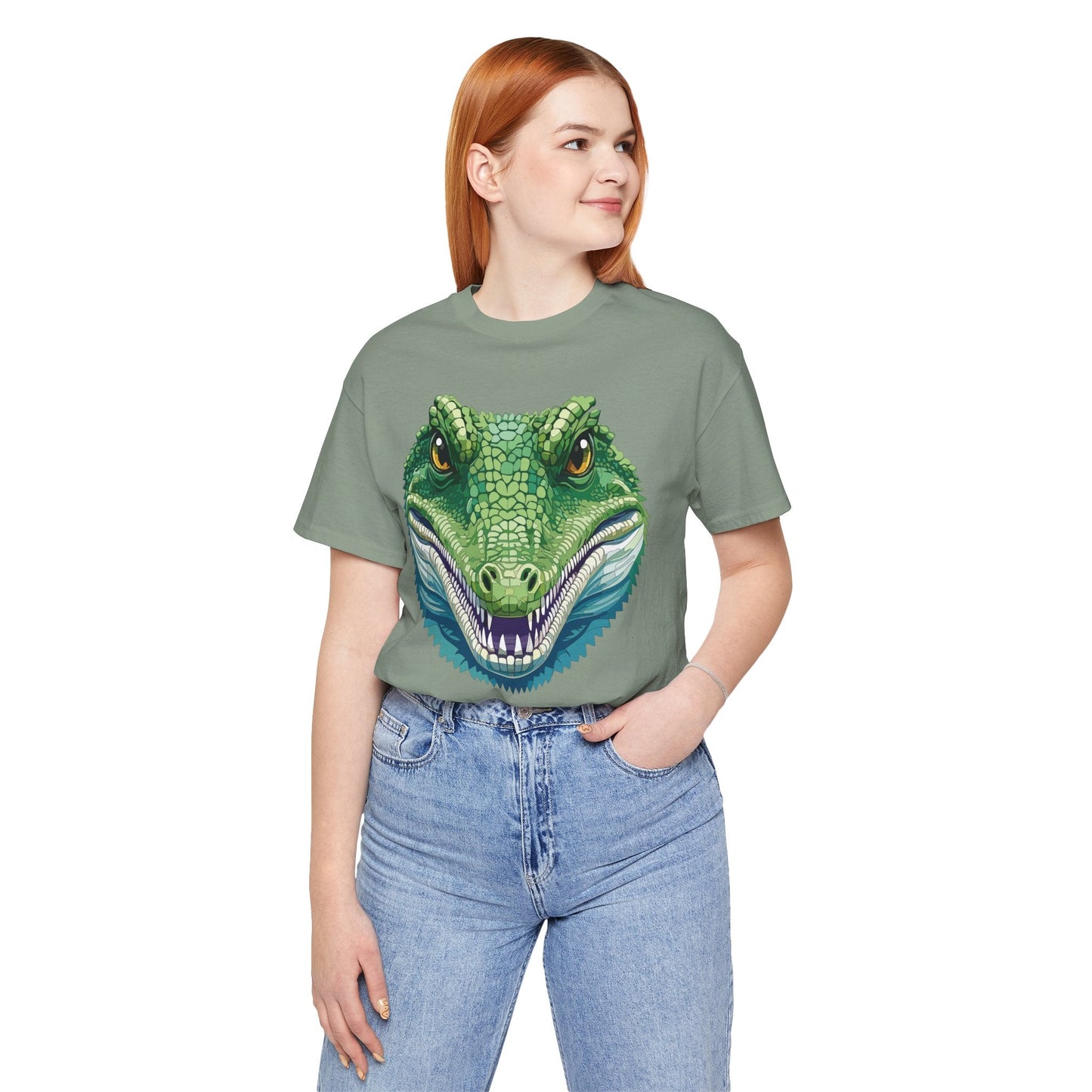 Unisex Animal Print Tee Shirt With Art Design Wild Animals Short Sleeve Comfort Everyday