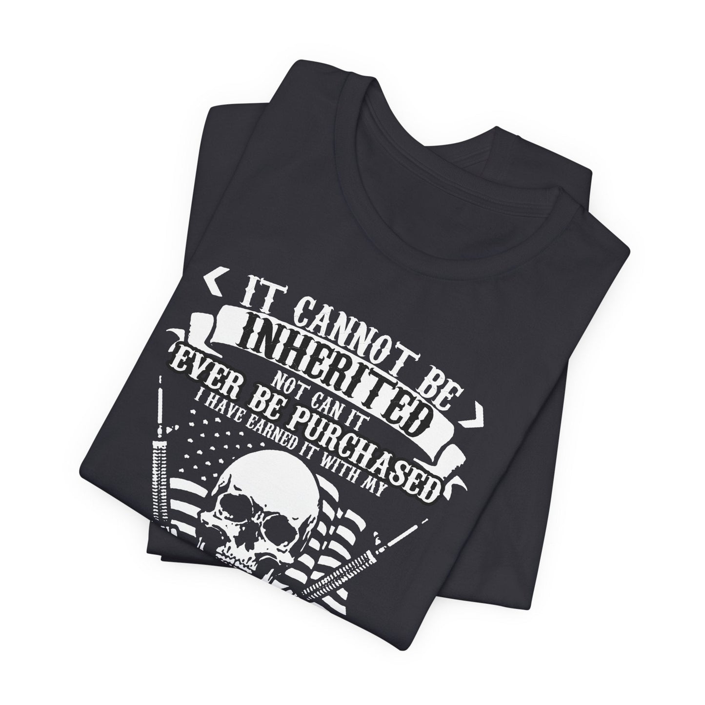 Army Veteran Patriotic Graphic Design Unisex Cotton T-Shirt v54