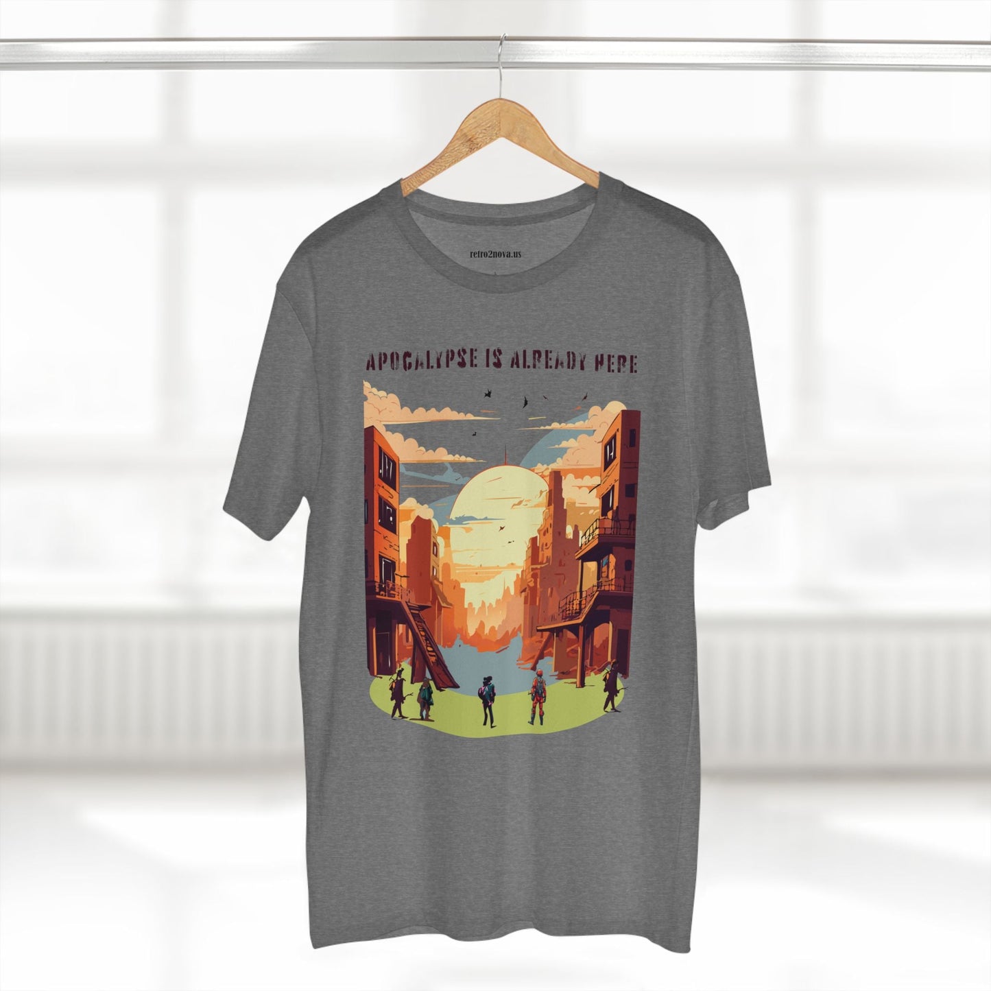 Cataclysm Doomsday Shirt Unisex Premium Cotton Tee Original Art Design Retro2Nova