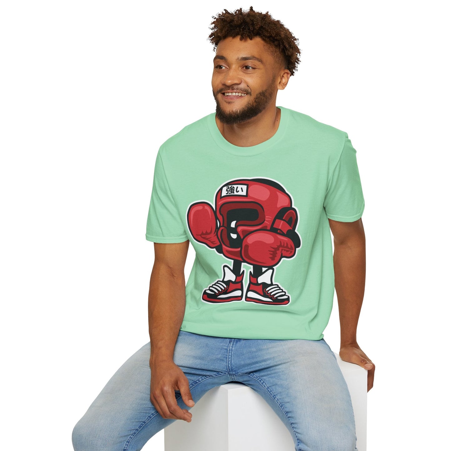 Cartoon T Shirt Unisex Short Sleeve Animation Tee Funny Graphic Tee Gildan Softstyle 64000 Cotton