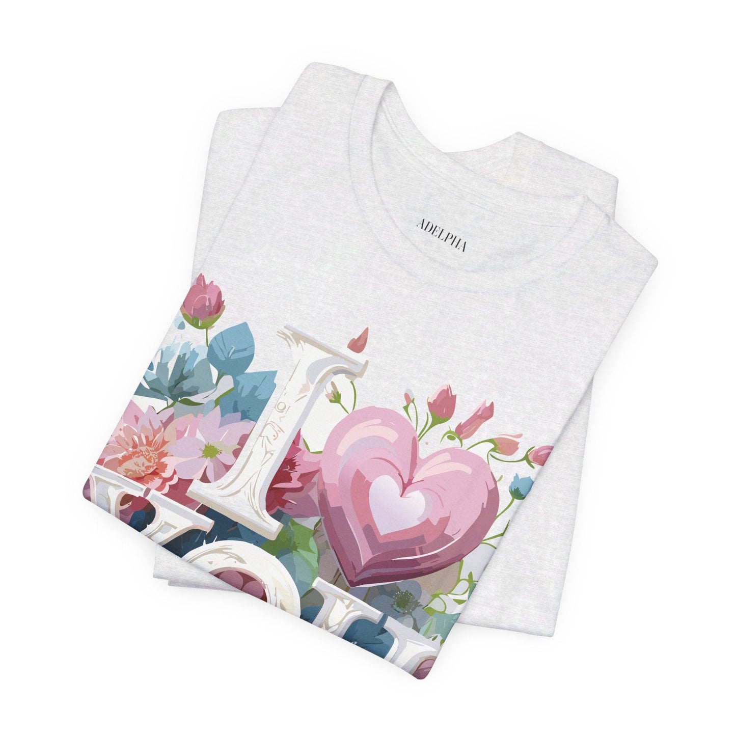 Valentine Graphic Tee Unisex Adelpha Art Design Vintage Inspired T Shirt For Everyday Wear