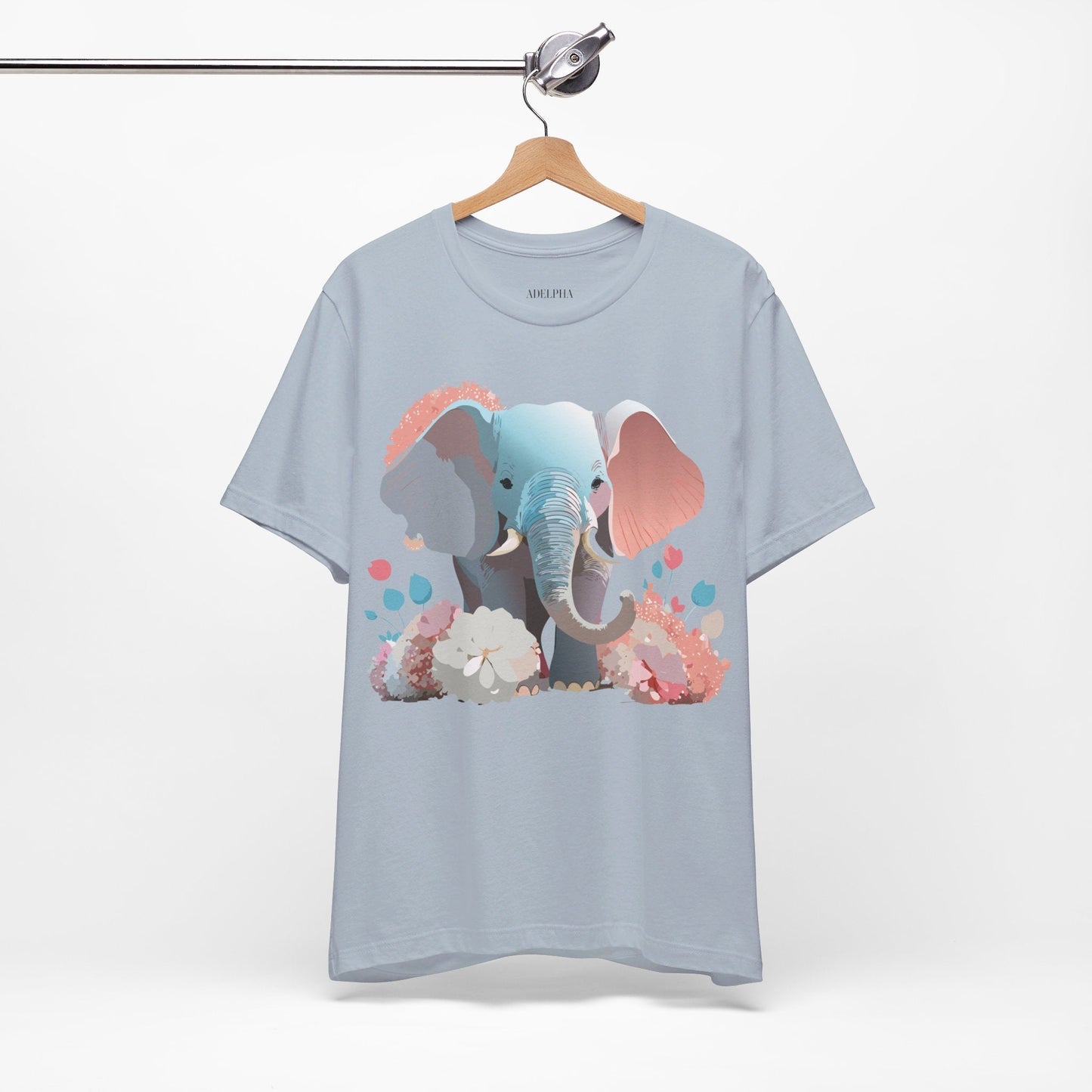 Elephant Graphic T Shirt By Adelpha Unisex Jersey Short Sleeve Artwork Tee Vintage Inspired