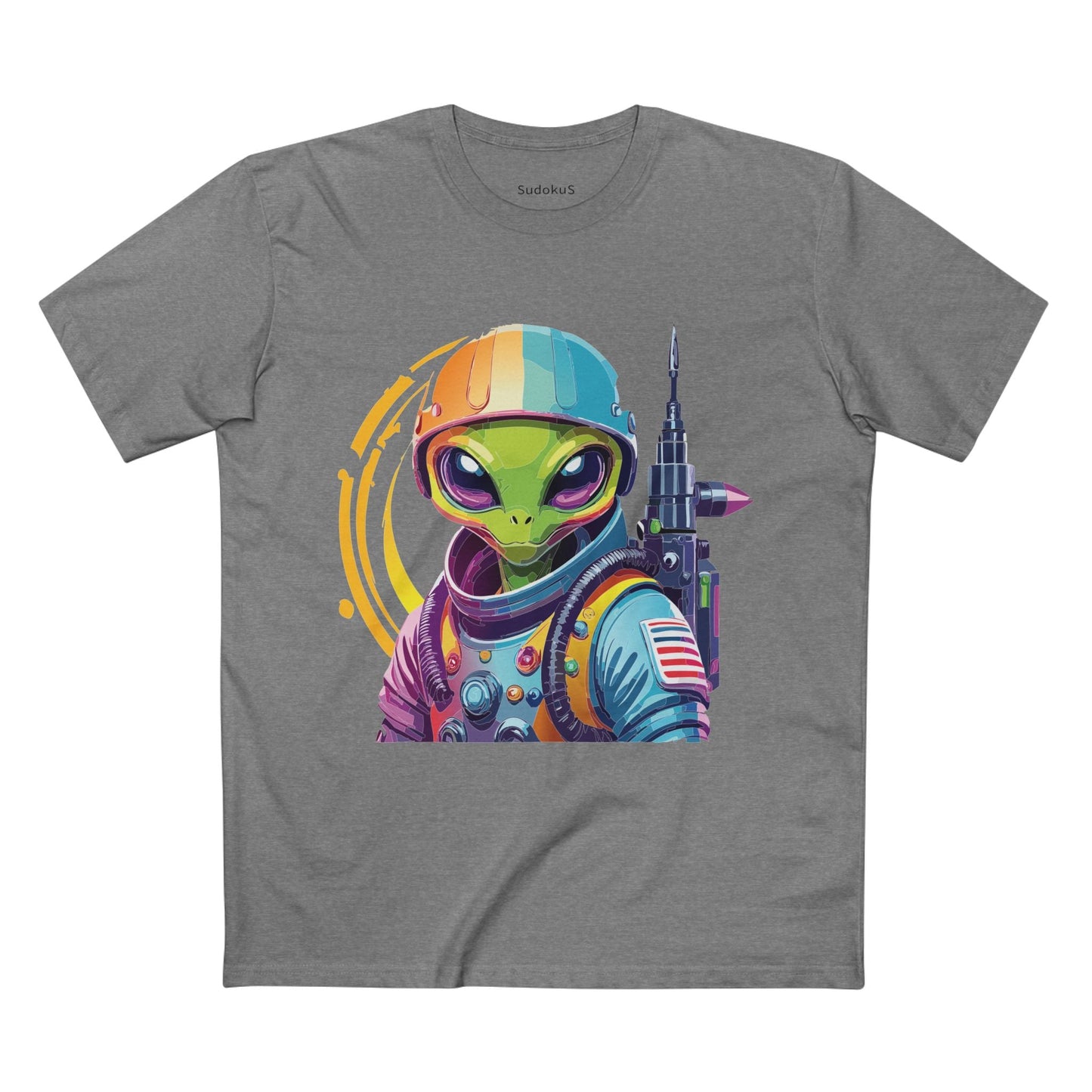 Aliens Graphic Unisex 100 Cotton Staple Tee 60