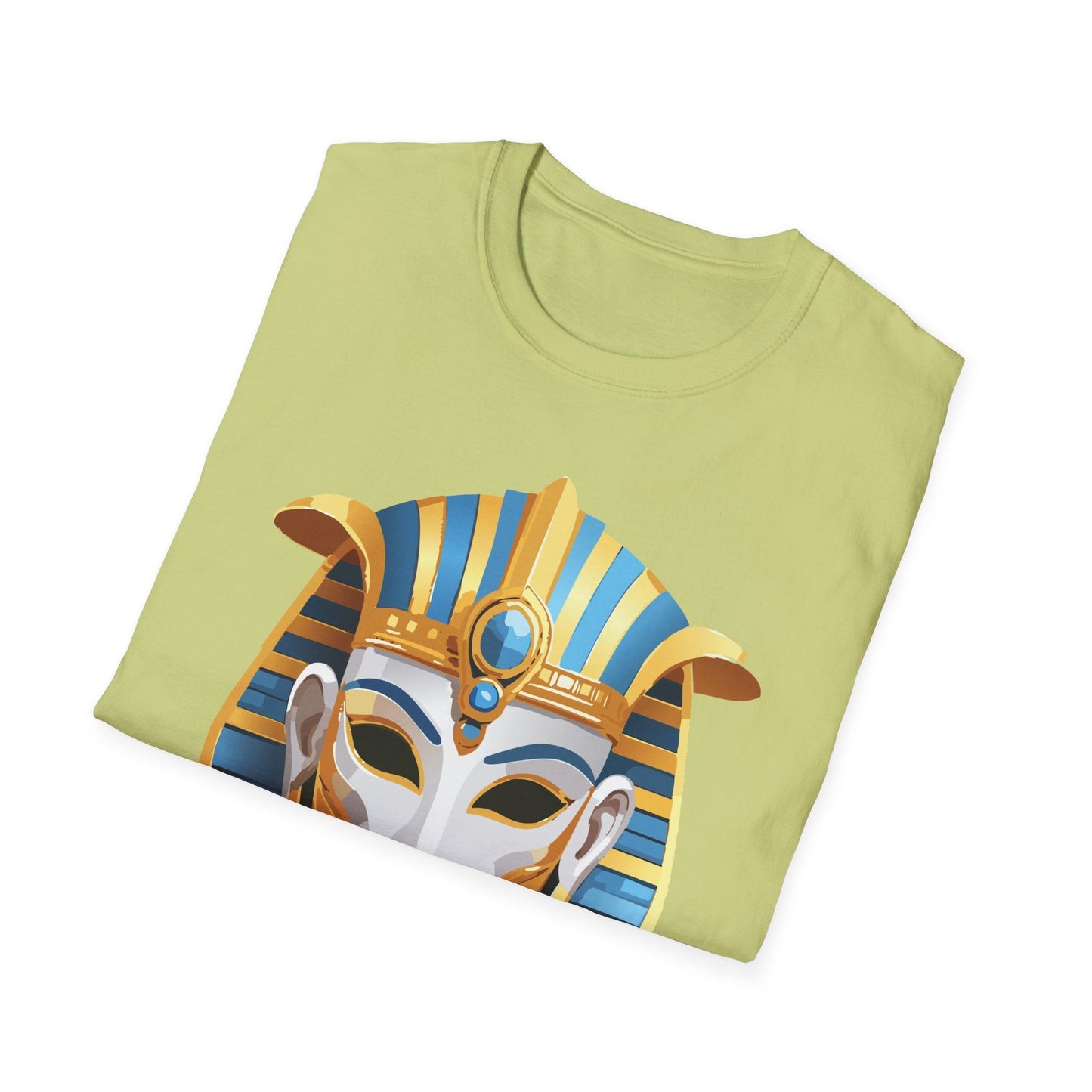 Mask Tee Shirt Unisex Gildan Softstyle 64000 Cotton Tee With Masquerade Design Artwork