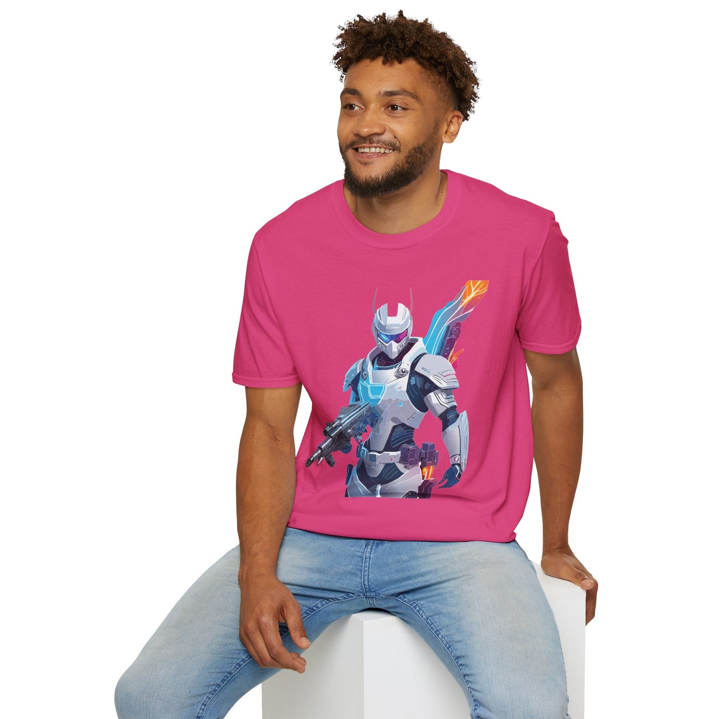 Robocop Graphic Unisex Cotton With Cyber Man Artwork Tee 3