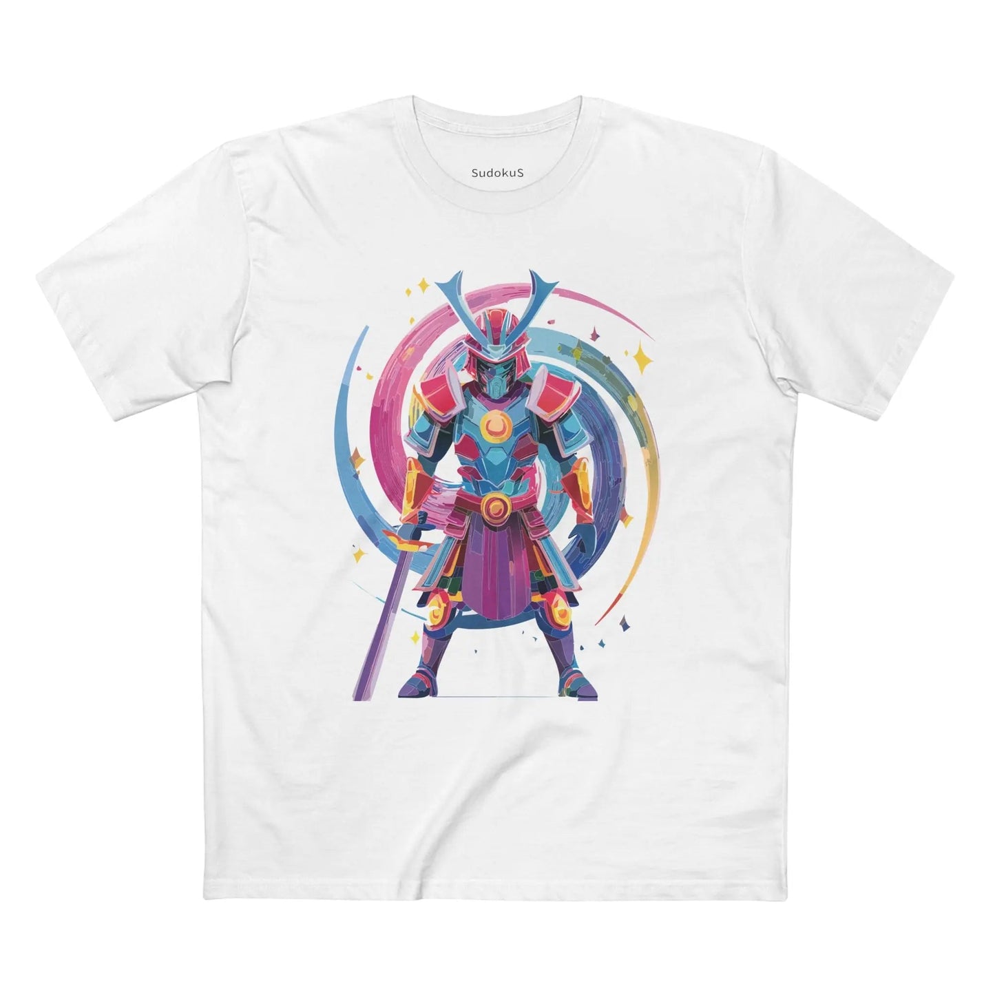Samurai Graphic Unisex 100 Cotton Staple Tee 32