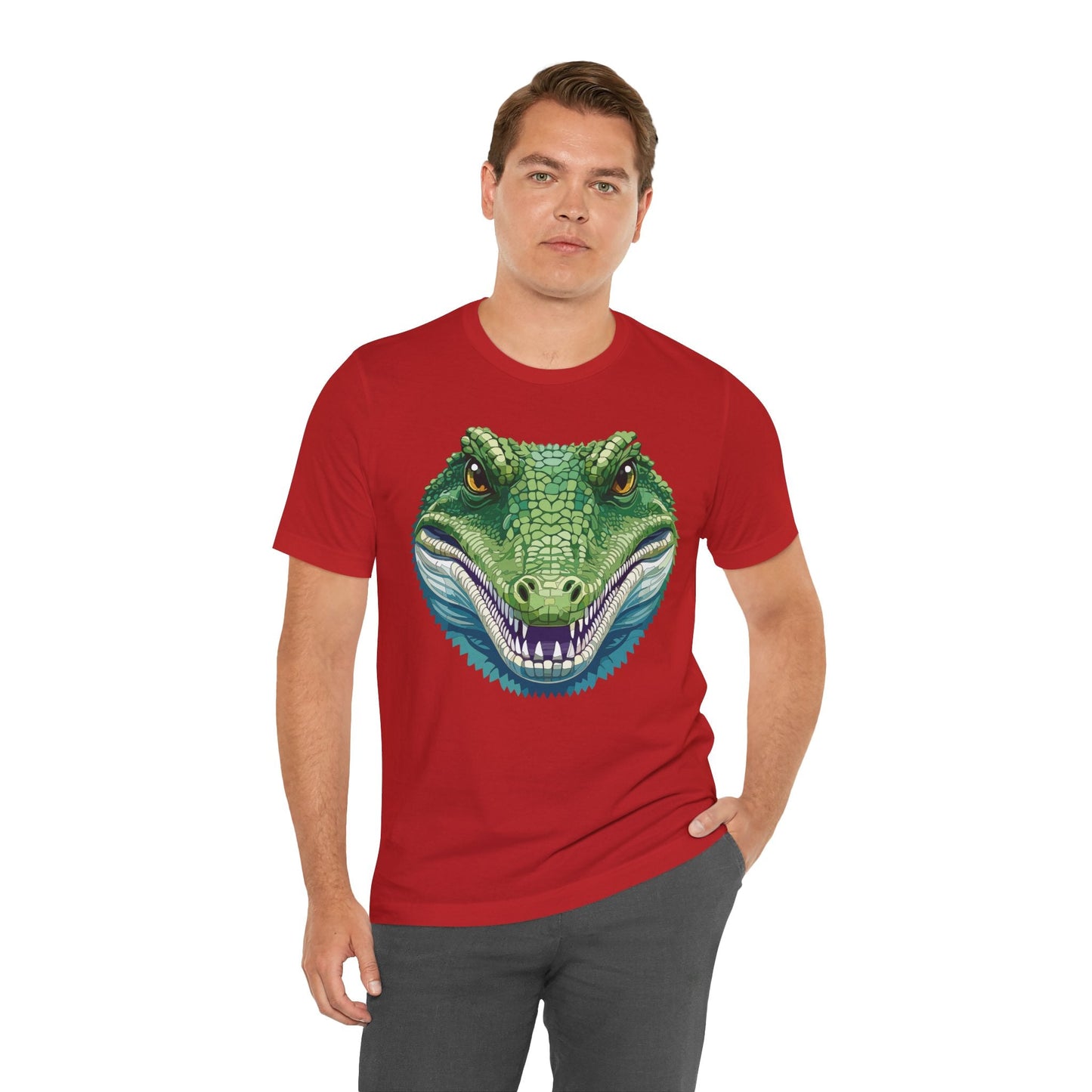 Unisex Animal Print Tee Shirt With Art Design Wild Animals Short Sleeve Comfort Everyday