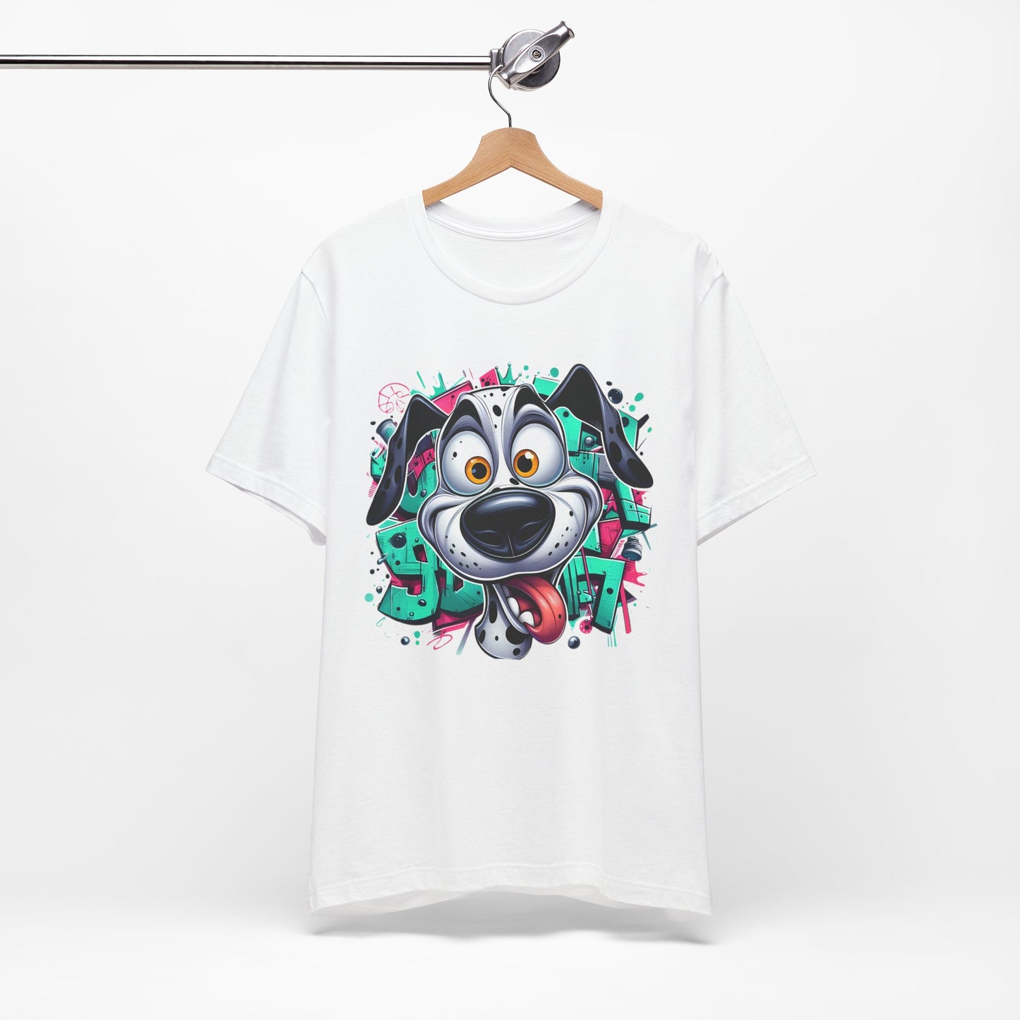 Viki Animal Tees, Dog Tee Shirt, Funny Dog T-Shirt, Art Design Top, Funny Animal T-Shirt, Graphic Tee