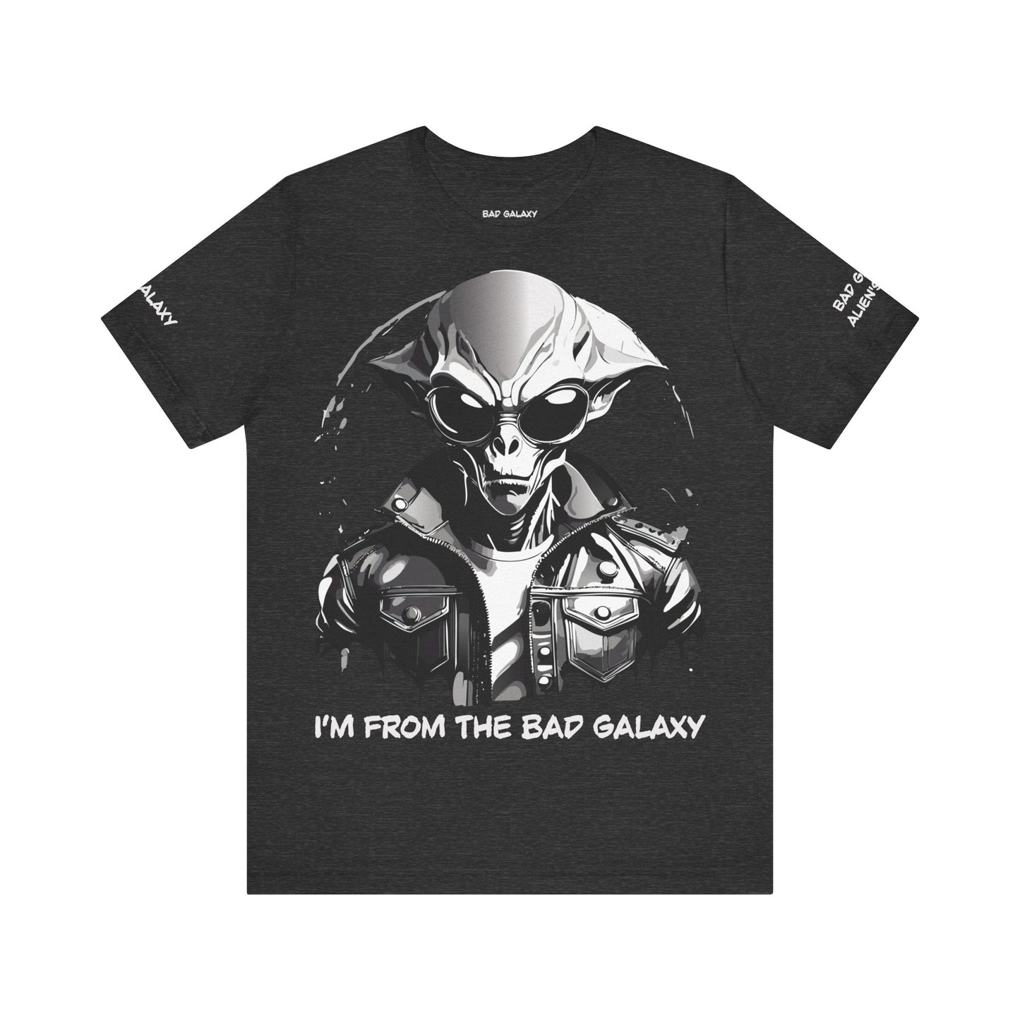 Alien Tee Shirt From Bad Galaxy Made To Order 100 Percent Cotton Lightweight Free Shipping