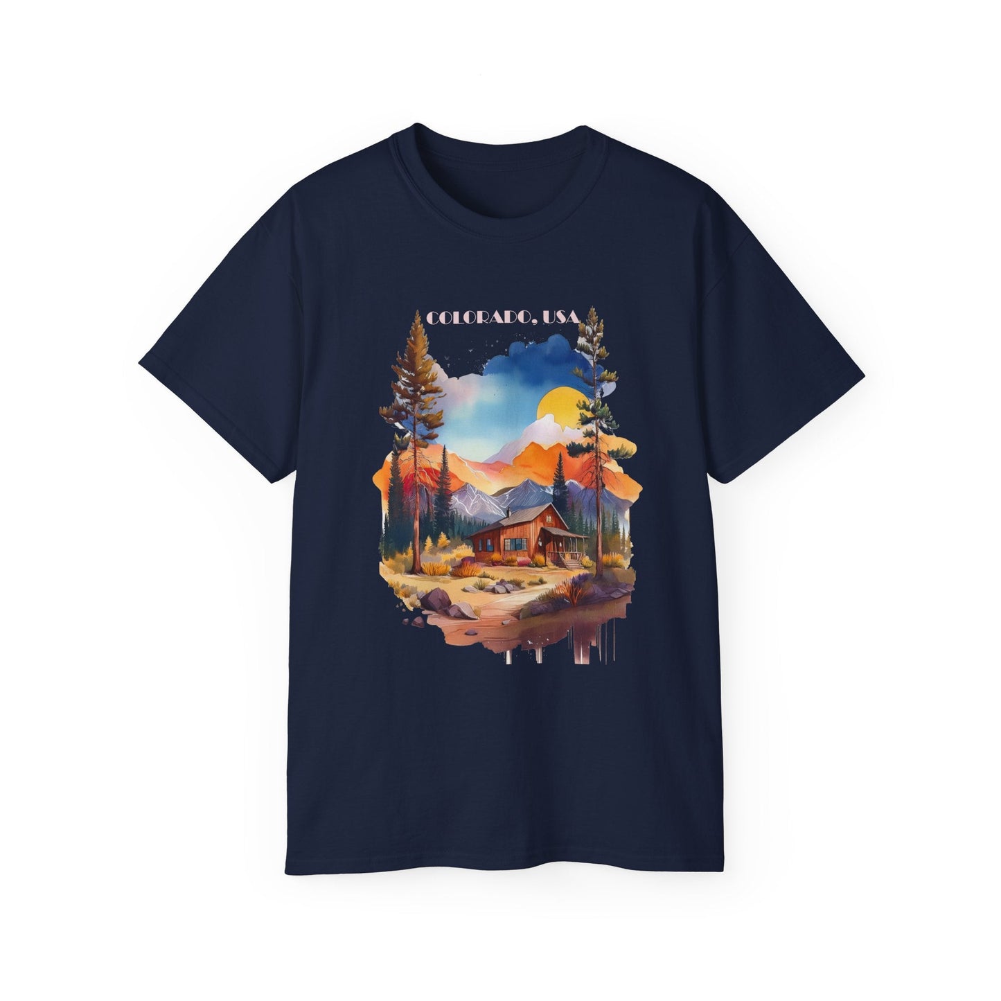 Colorado Graphic Unisex Cotton T‑Shirt 2