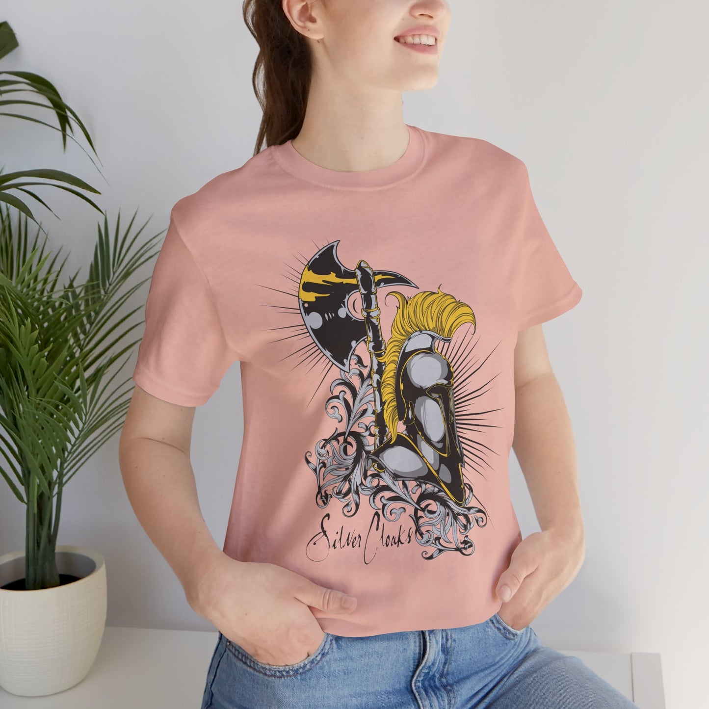 Stylish Armor Graphic Tee, Artistic Tee, Graphic T-Shirt, Artistic Vintage T-Shirt, Vintage Shirt