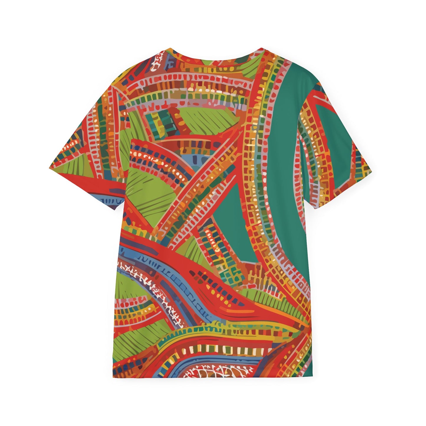 Unisex Abstract Shirt, Shirt with Abstract Print