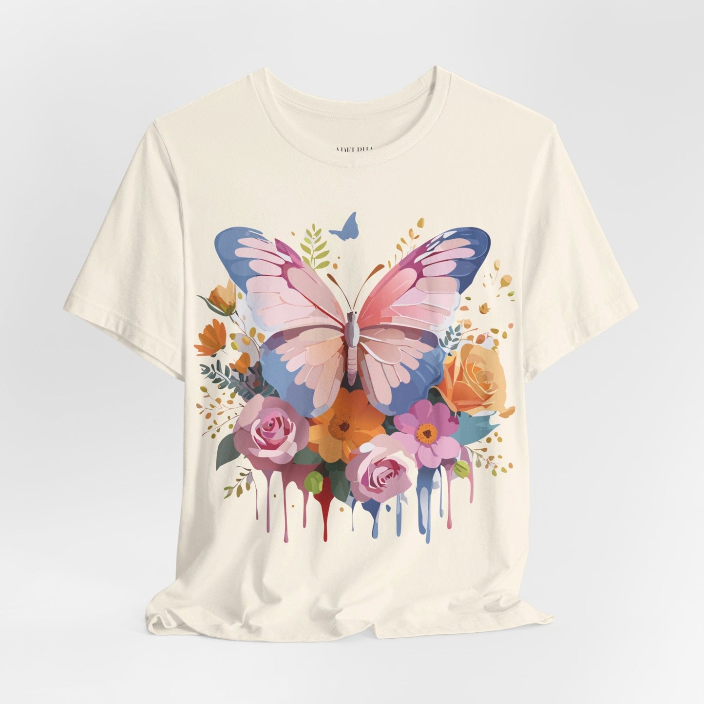 Butterfly Graphic Tee Unisex Art Design Shirt By Adelpha Vintage Inspired