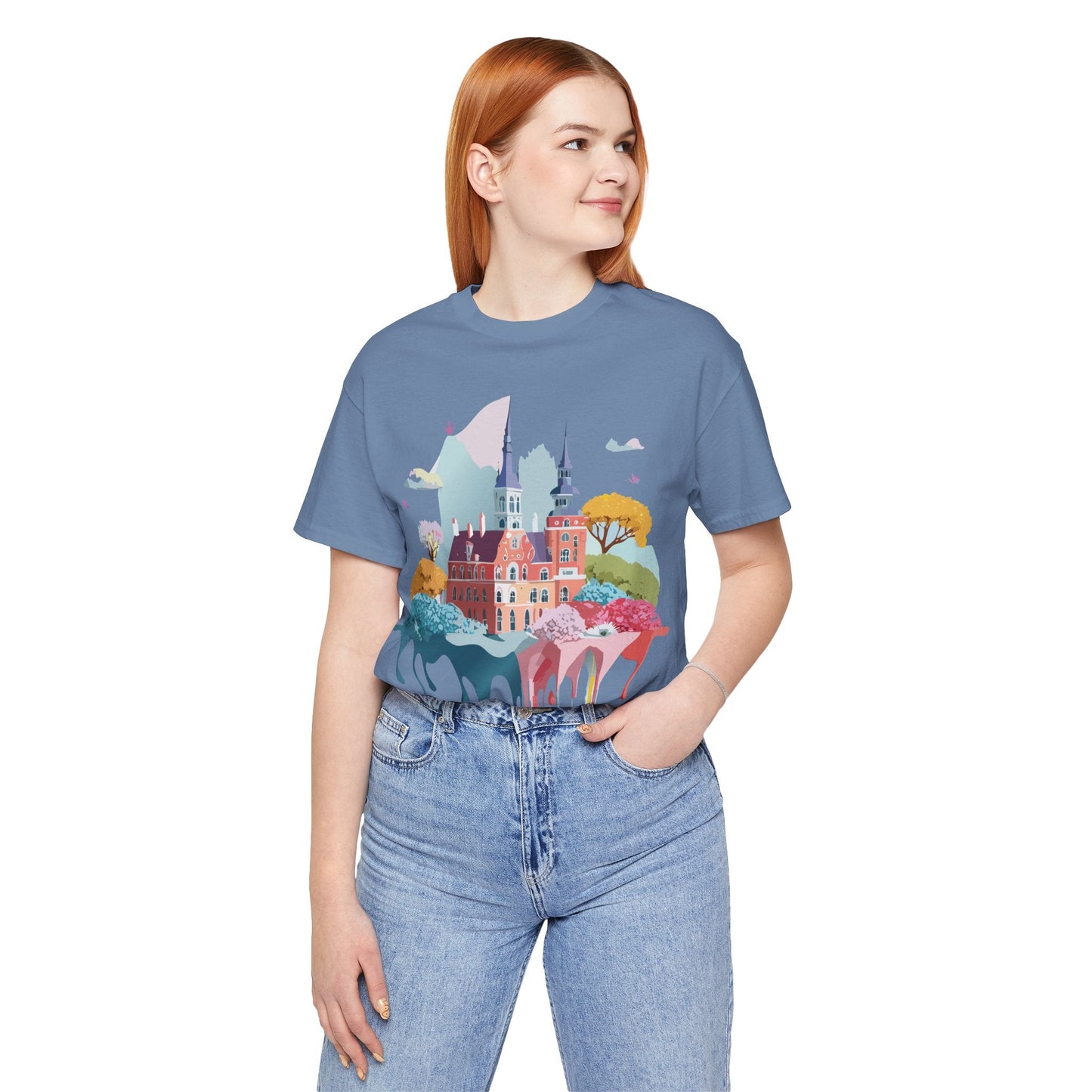 Germany Tourist Shirt Graphic Tee Unisex Vintage Inspired Design Adelpha Short Sleeve