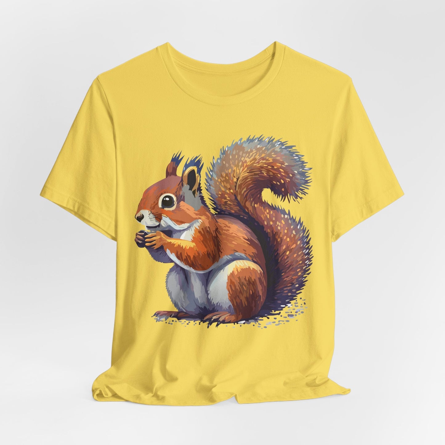 Unisex Animal Print Tee Shirt With Wild Animals Artwork Gildan Softstyle 64000 Cotton