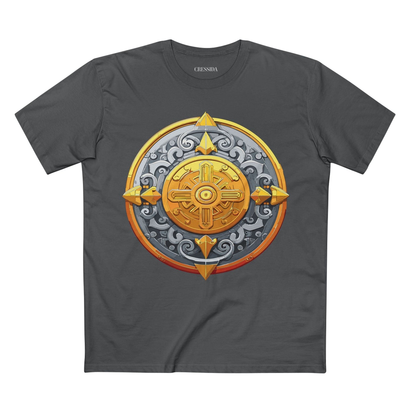 Antique Gold Coin Graphic Design T-Shirt Unisex 100 Cotton With Golden Print Artwork Tee 20