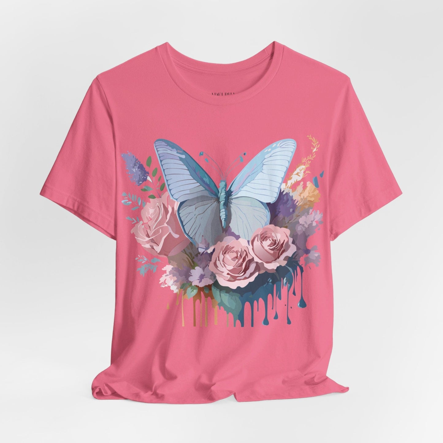 Butterfly Graphic Tee Unisex Jersey Shirt Adelpha Vintage Art Design