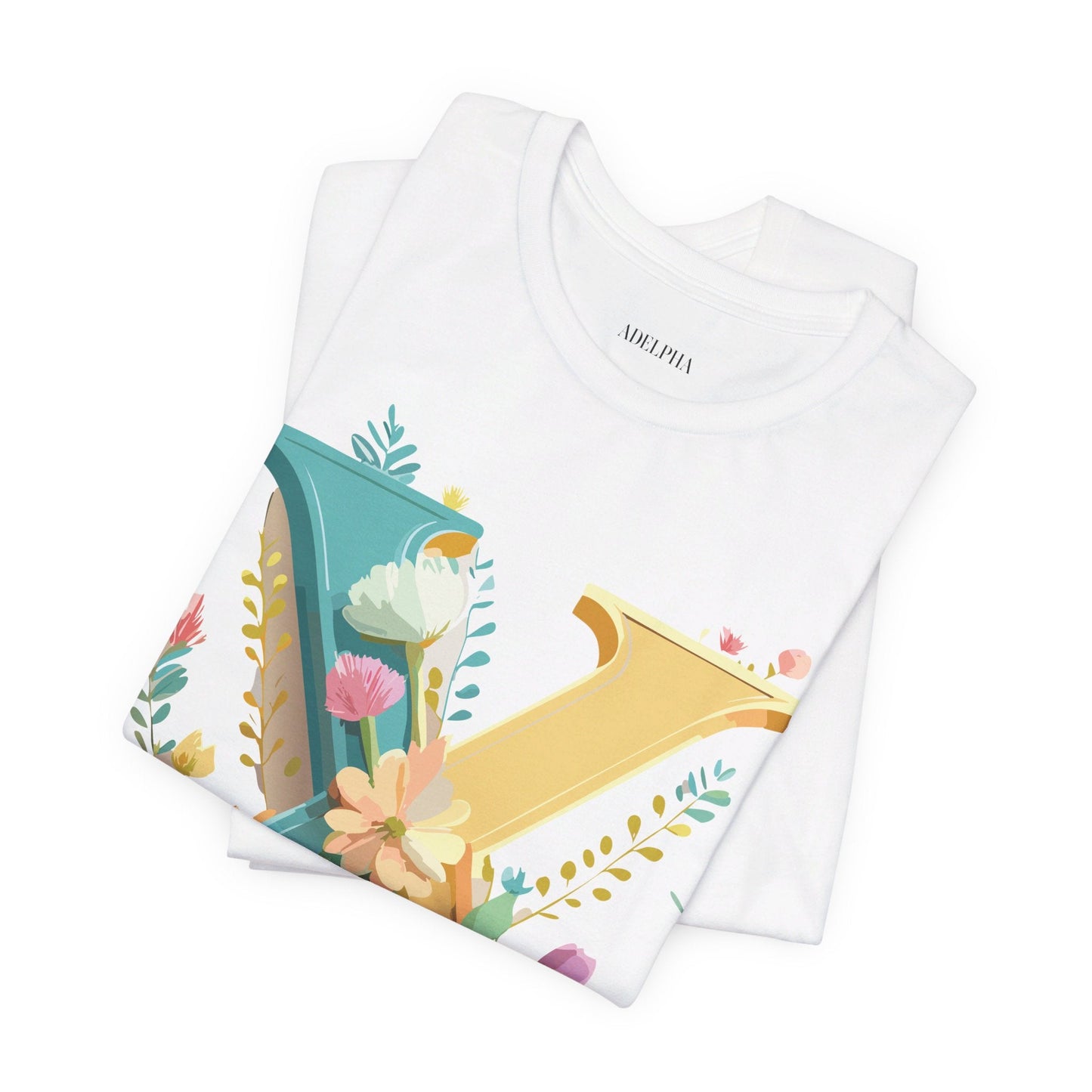 Letter X Shirt Unisex Graphic Tee Premium Vintage Inspired Adelpha Artwork Short Sleeve