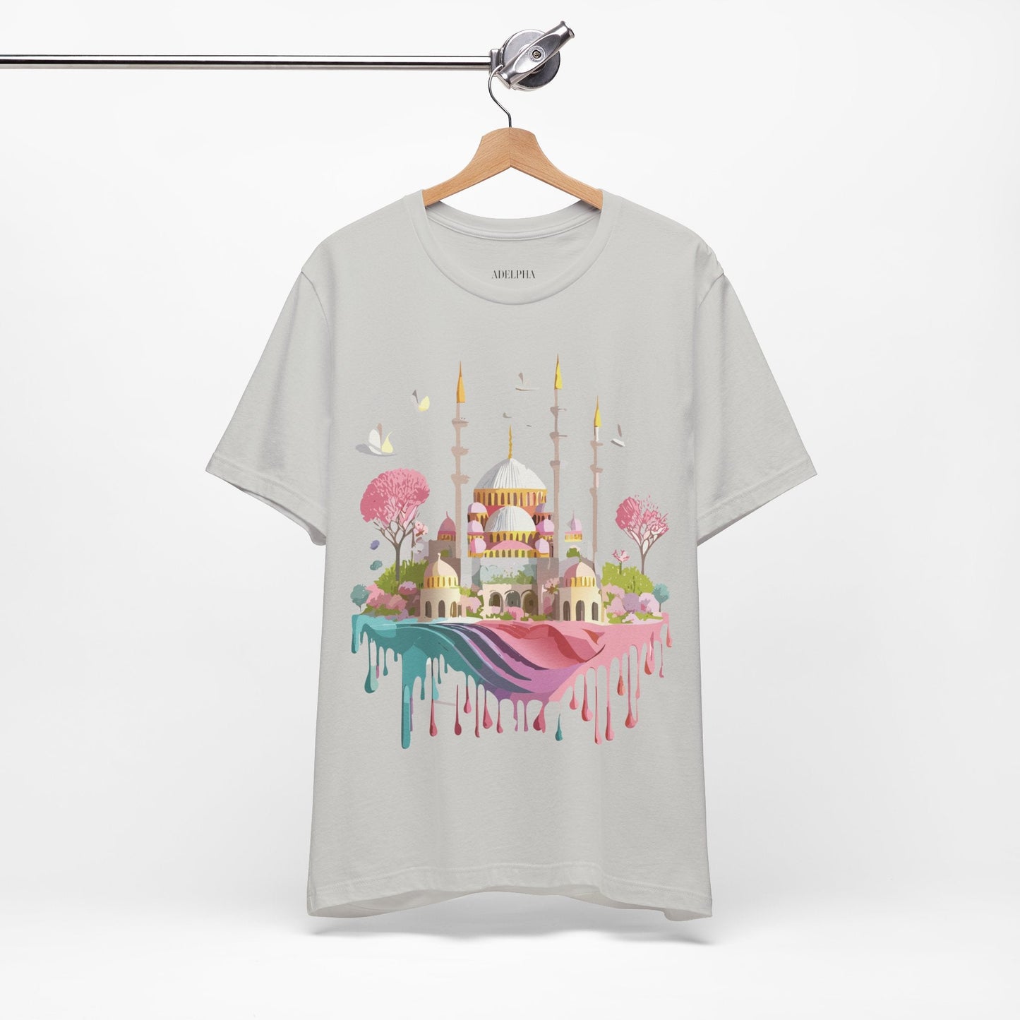 Istanbul Tourist Shirt Graphic Tee Unisex Jersey Short Sleeve Vintage Inspired Art Adelpha