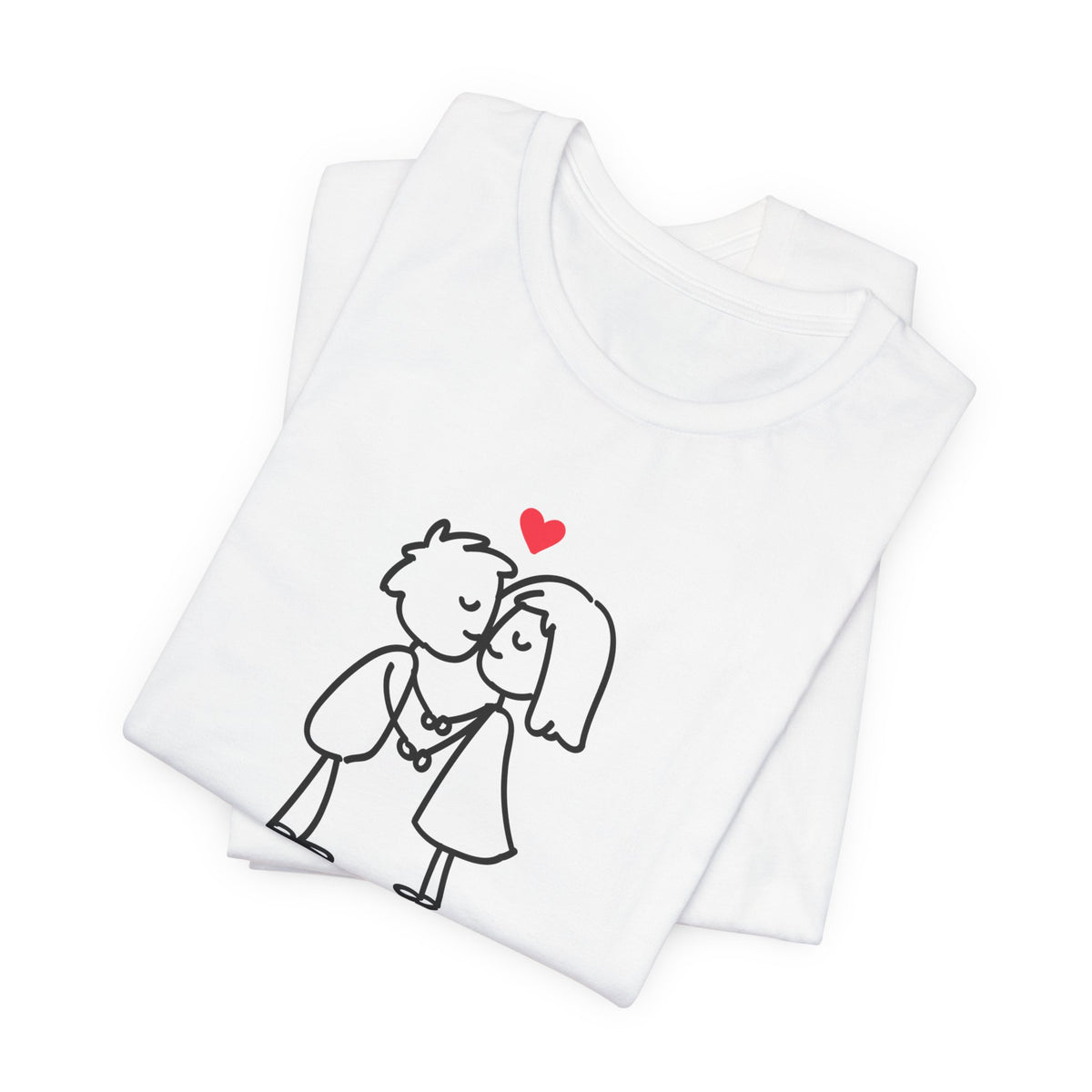Valentine Day Graphic Tee Shirt - Bella+Canvas Unisex 100 Cotton 4