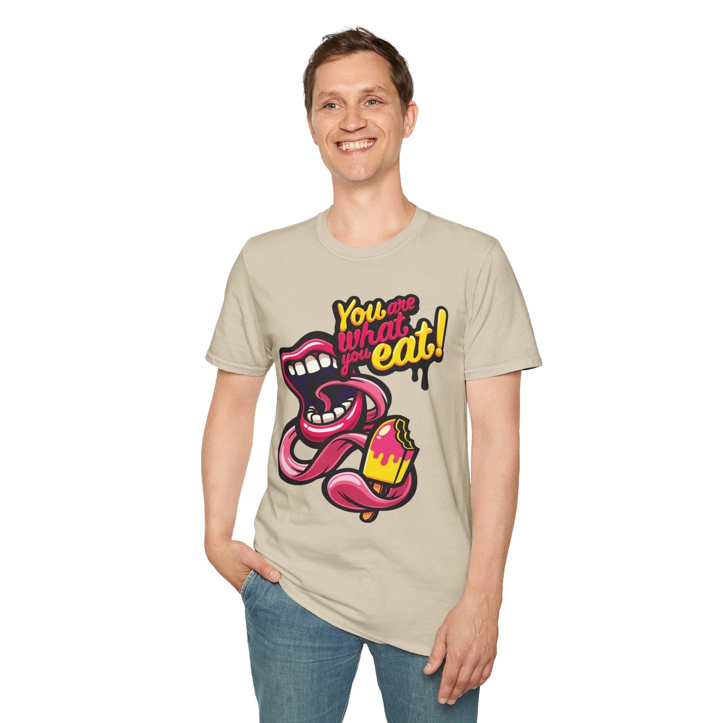Cartoon T Shirt Animation T Shirt Funny Tee Shirt Unisex Softstyle Cotton Tee Premium