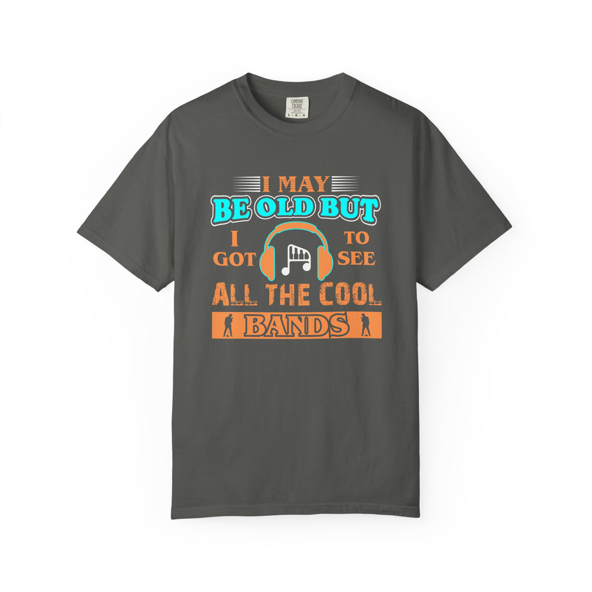 To See All The Cool Bands T-Shirt Vintage Concert Graphic Unisex Cotton Tee 061