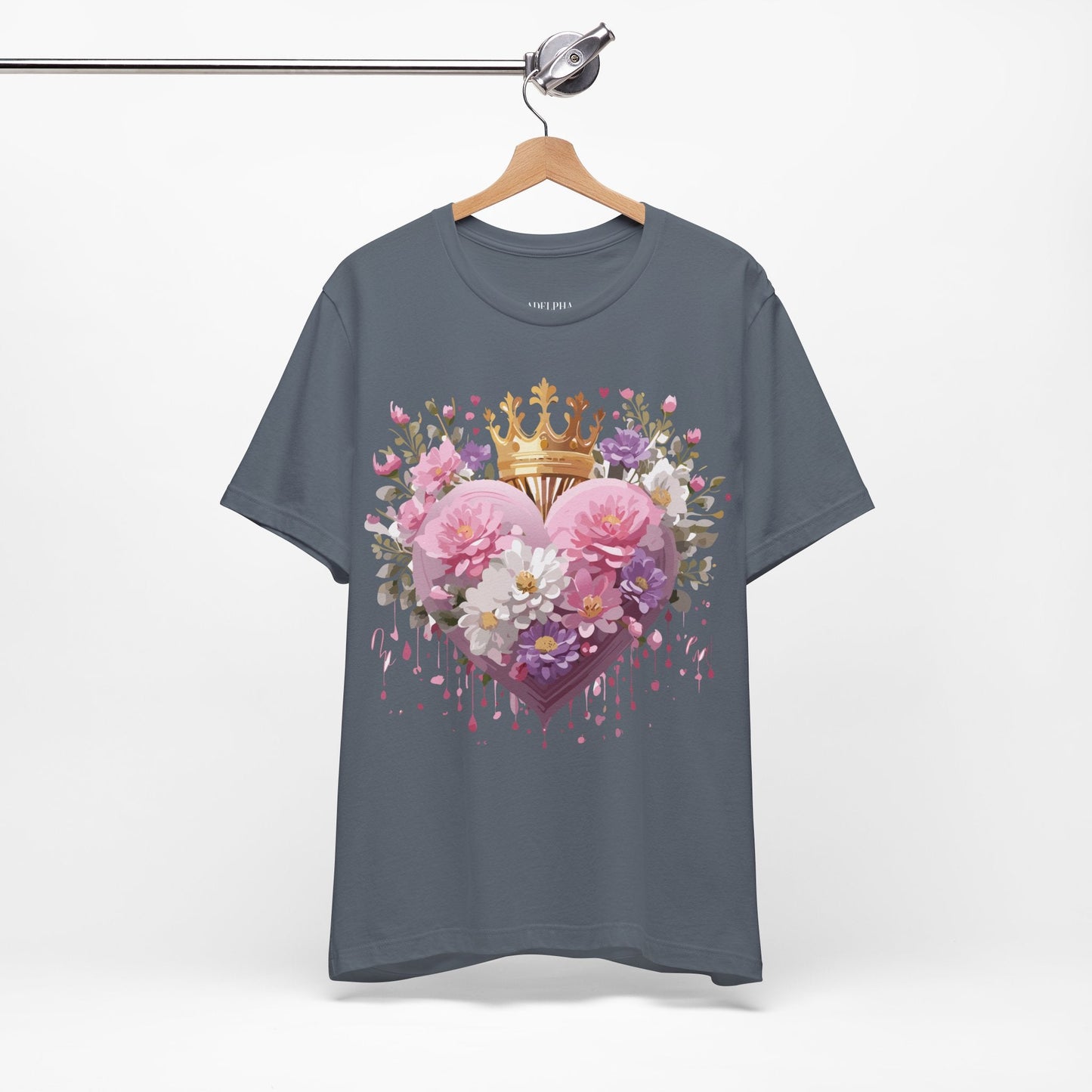 Valentine Graphic T Shirt Unisex Jersey Short Sleeve Adelpha Art Design Tee Vintage Inspired