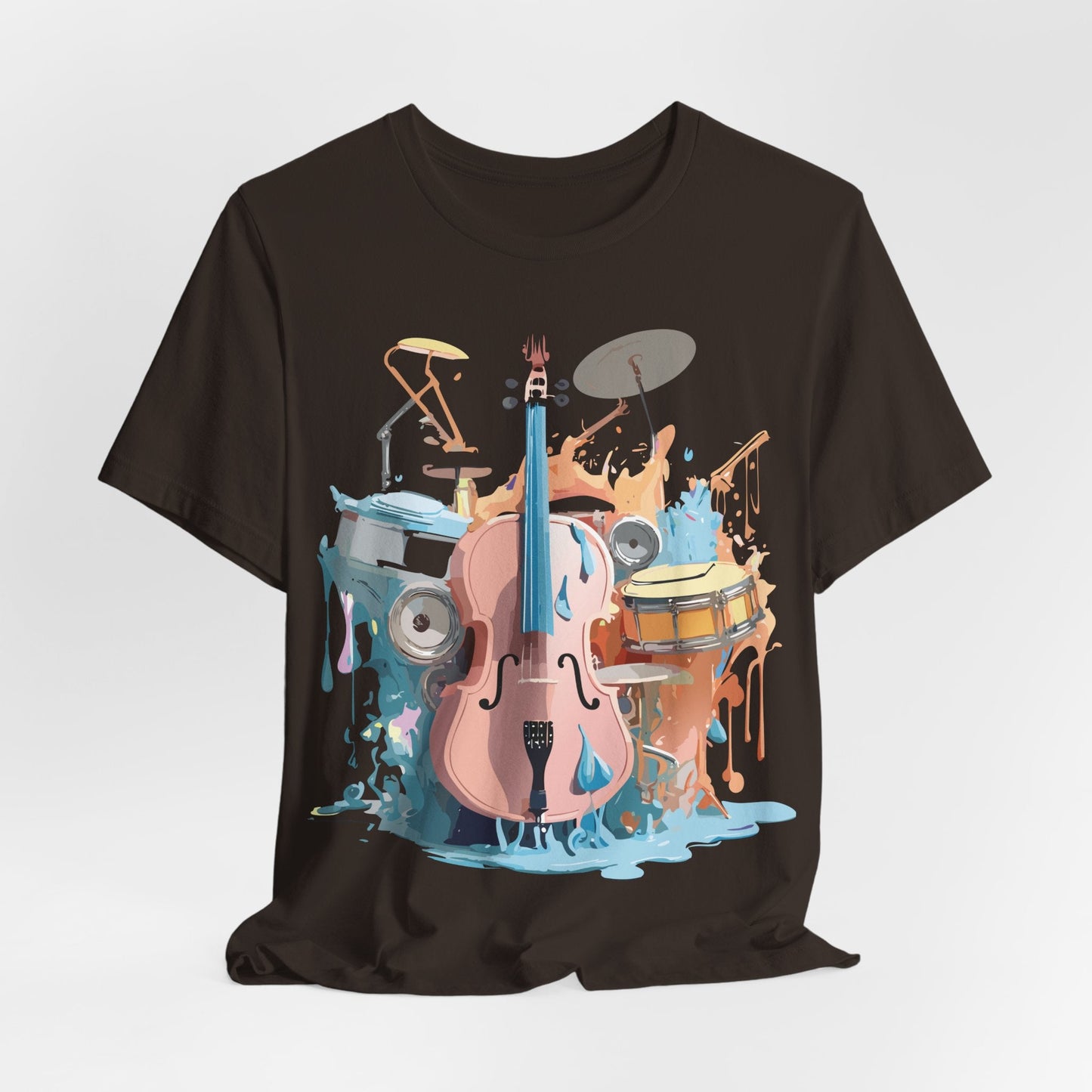 Adelpha Graphic Music T Shirt Unisex Jersey Short Sleeve Tee Art Design Premium Vintage Inspired