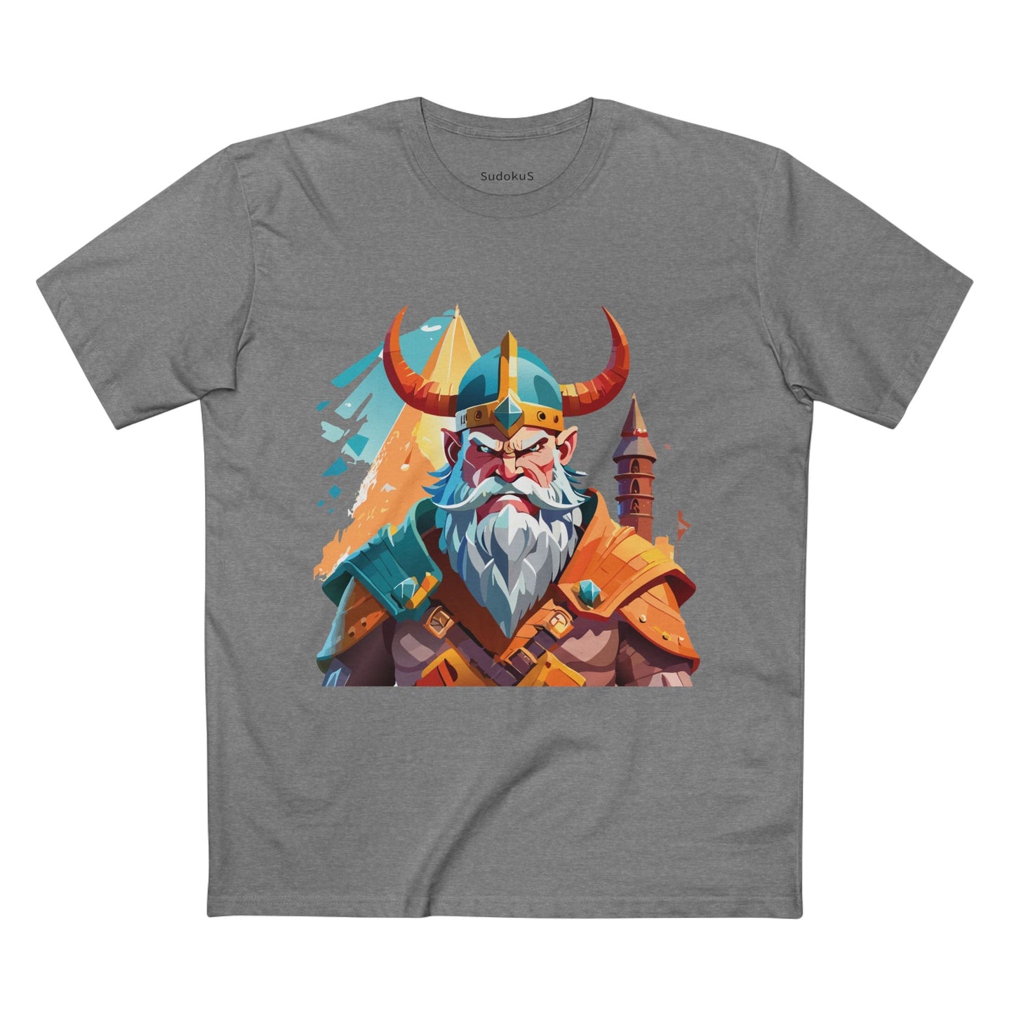Viking Graphic Unisex 100 Cotton Staple Tee 12