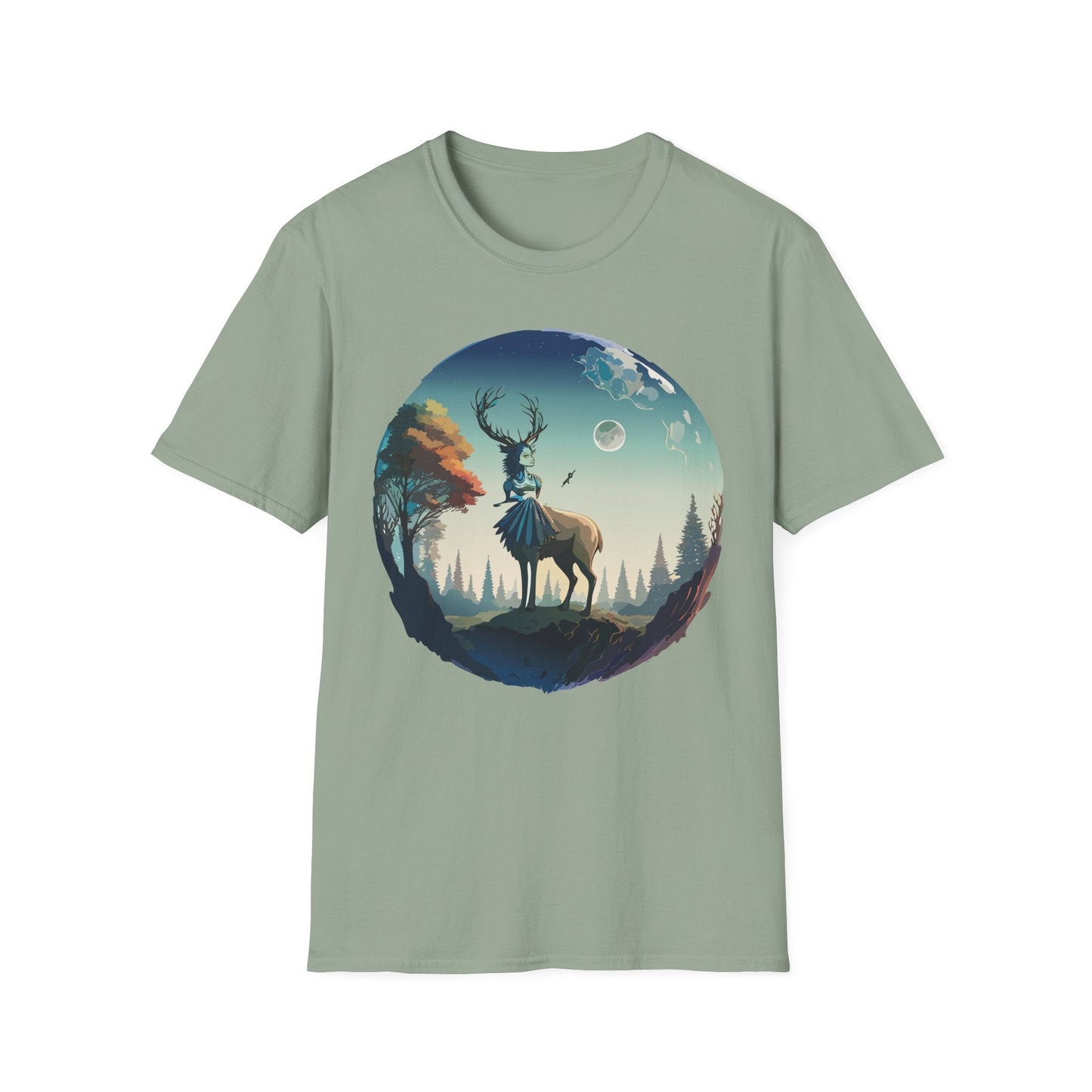 Womens Graphic T Shirts Art Design Tee Gildan Softstyle 64000 100 Percent Ring Spun Cotton Unisex