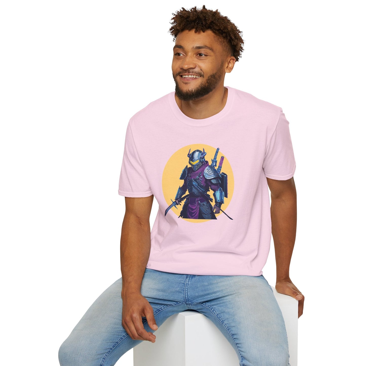Samurai Shirt Unisex T Shirt Softstyle Gildan 64000 Cotton Tee Breathable Comfortable