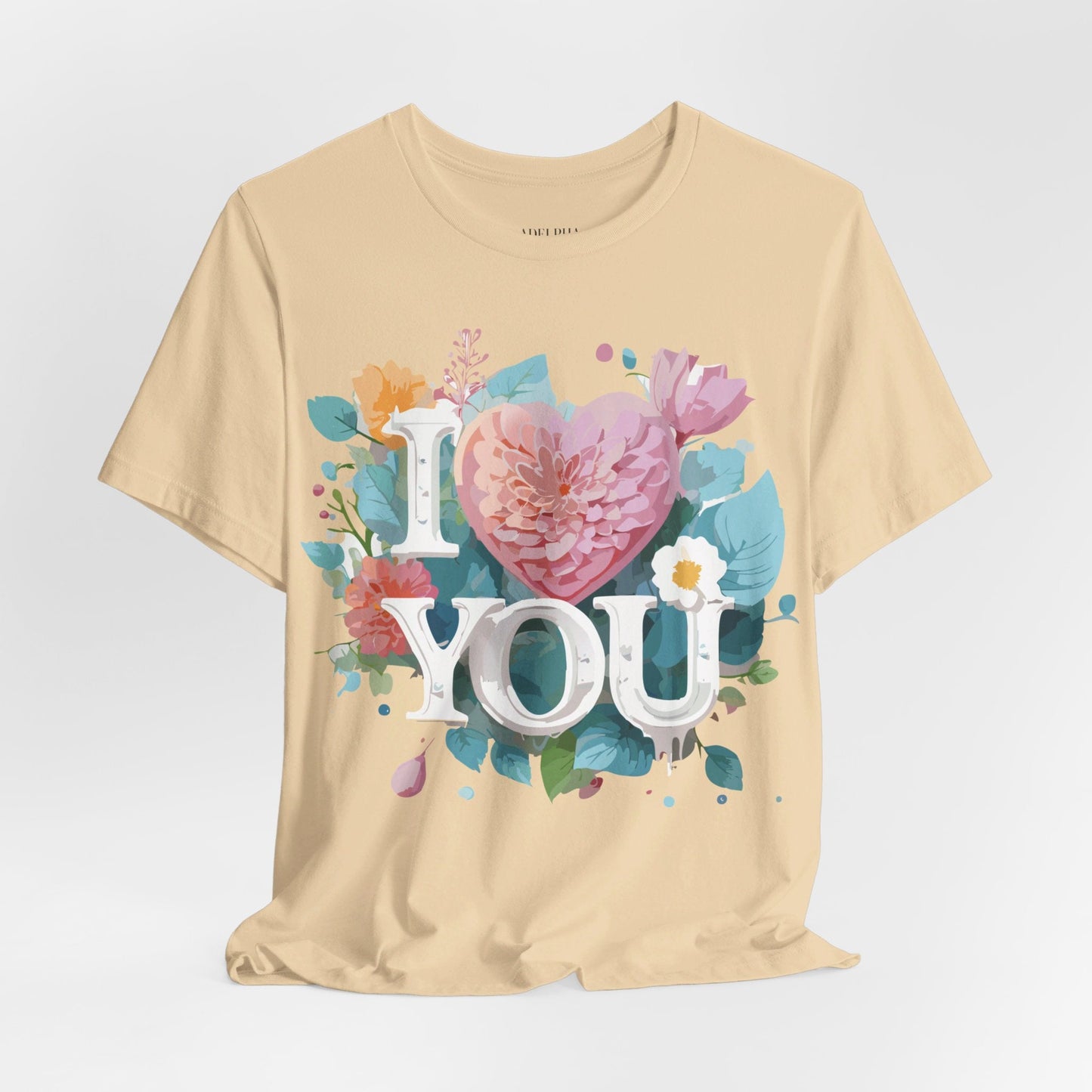 Valentine Graphic T Shirt Unisex Jersey Short Sleeve Tee With Adelpha Artwork Design