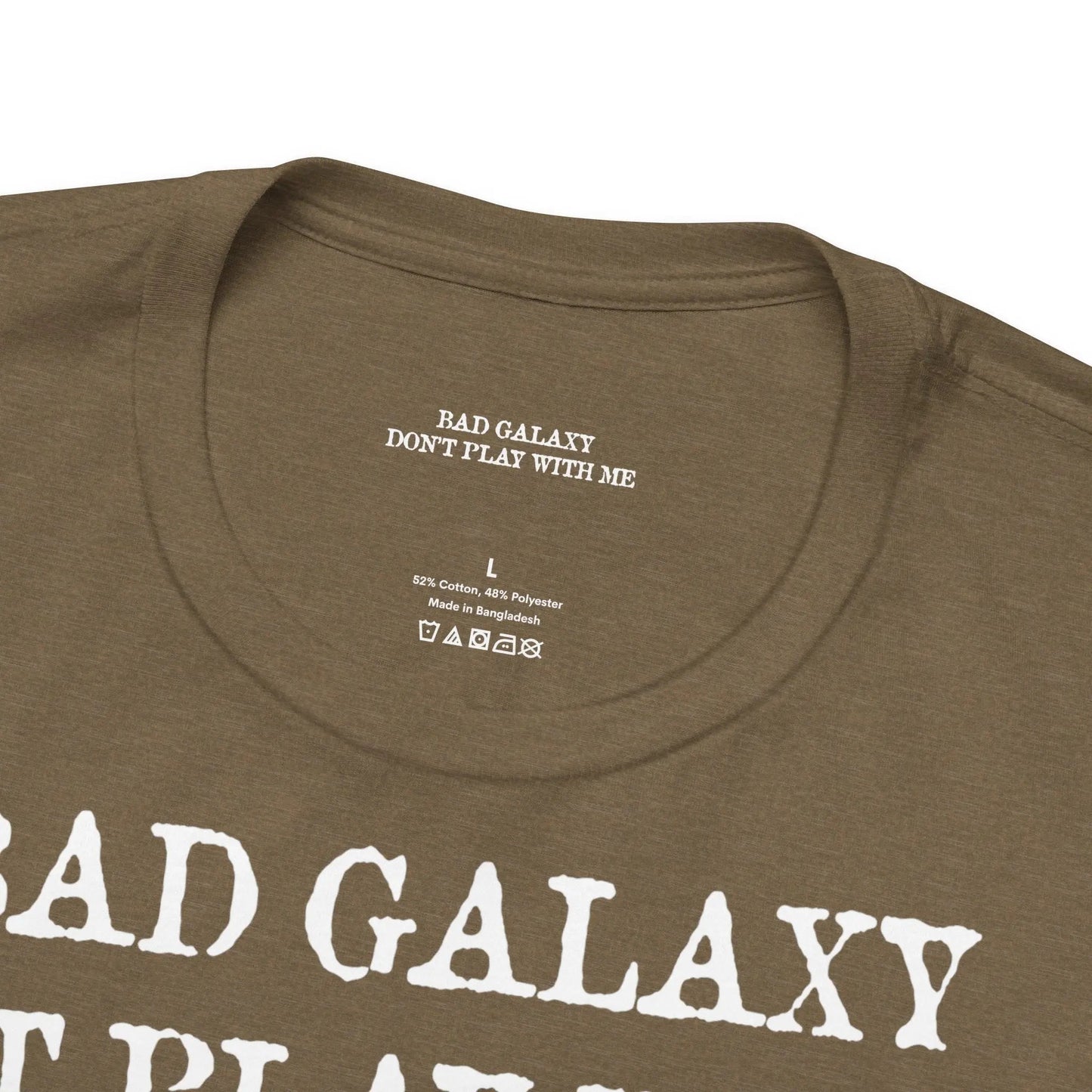 Bad Galaxy Skull T Shirt Made To Order 100 Percent Cotton Eco Friendly Inks USA Designed