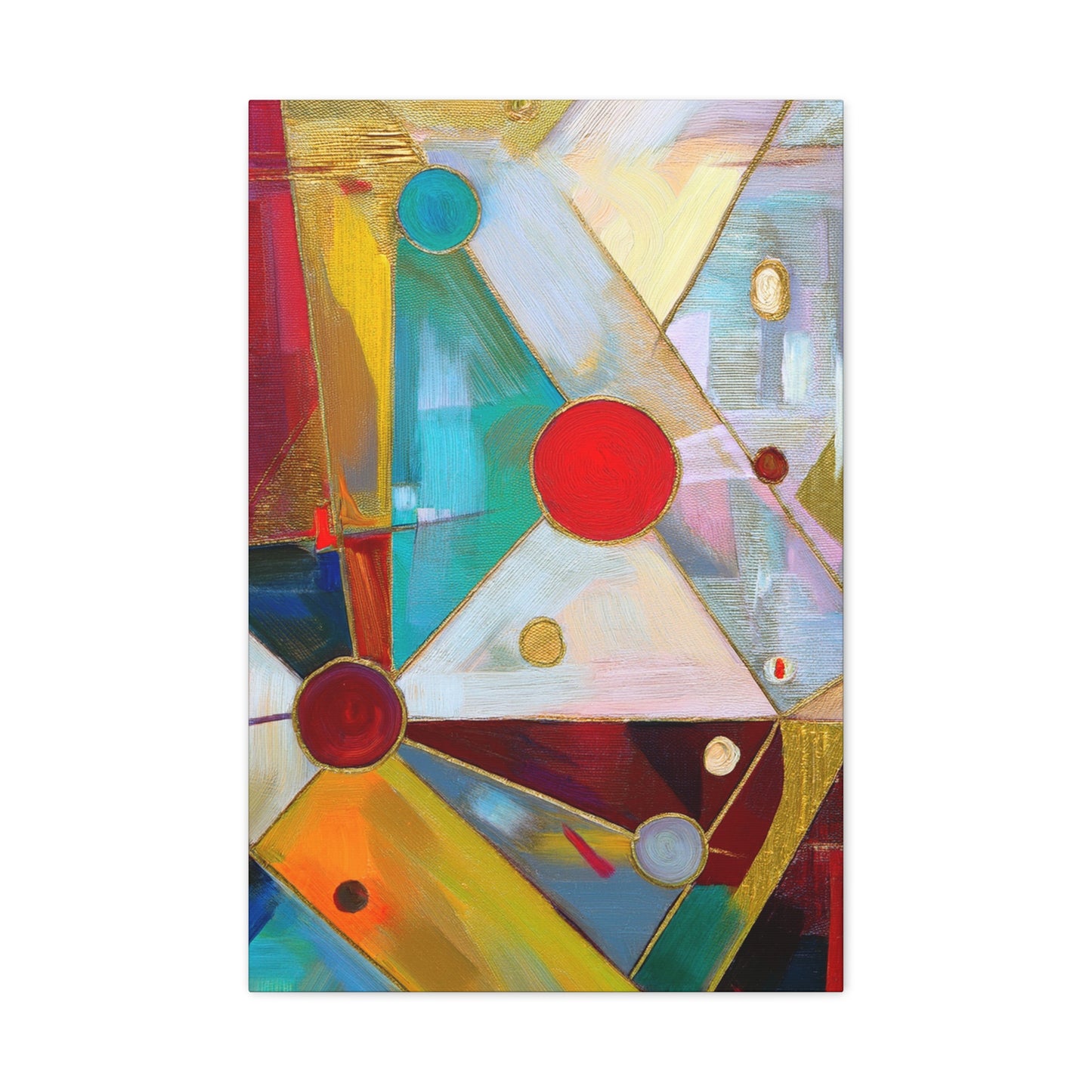 Abstract Oil Painting Print Canvas 20x24,20x30,24x30 24x32,24x36,30x40 32x48,36x48,40x60 Pine-Wood Inner Frame ABS-177