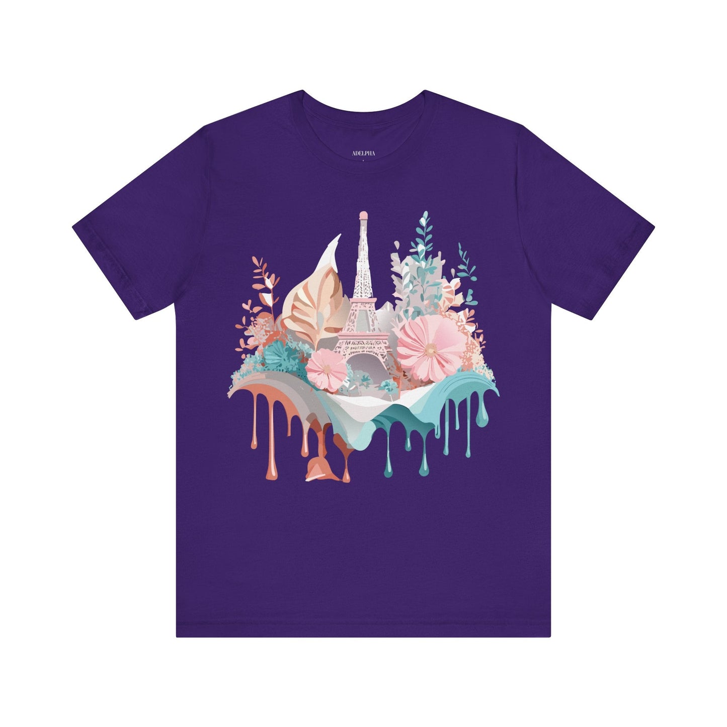 Unisex Paris Graphic T Shirt By Adelpha Vintage Inspired Art Tee Short Sleeve Casual Wear