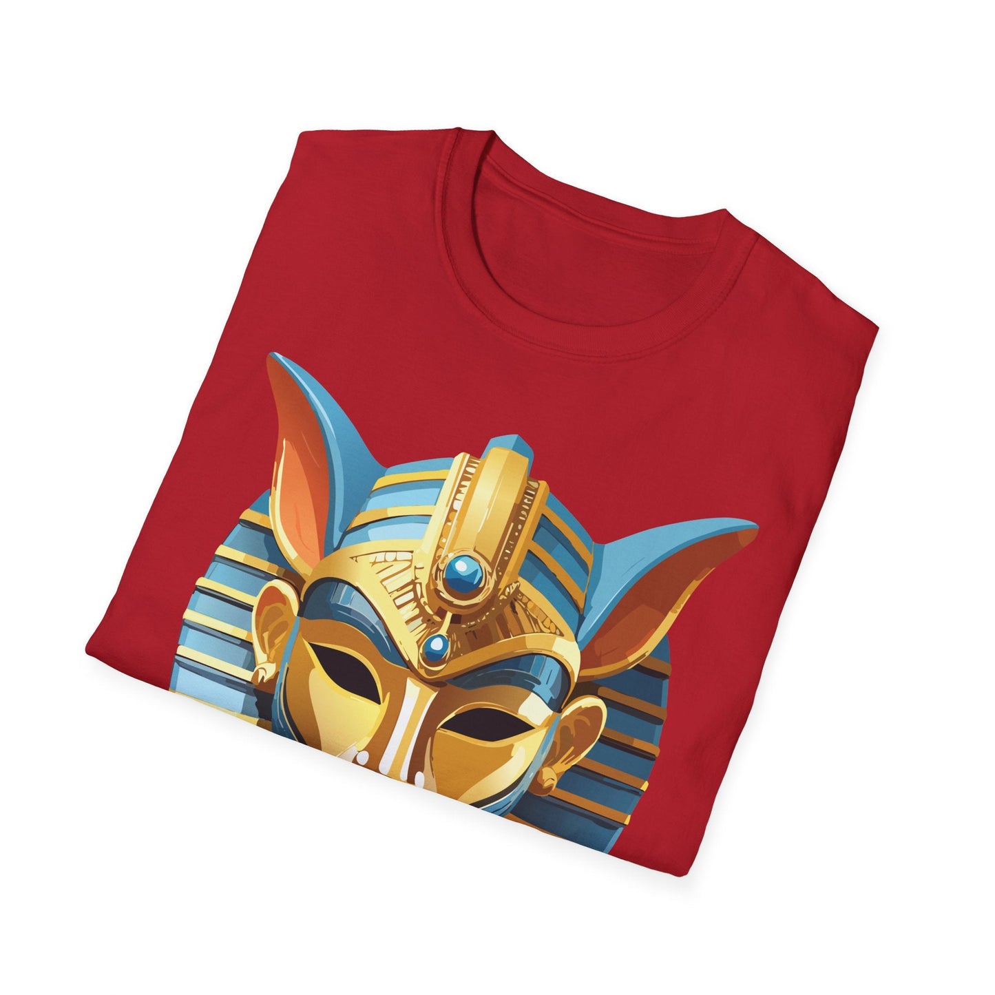 Mask Graphic Unisex Cotton Masquerade Design Artwork Tee 22