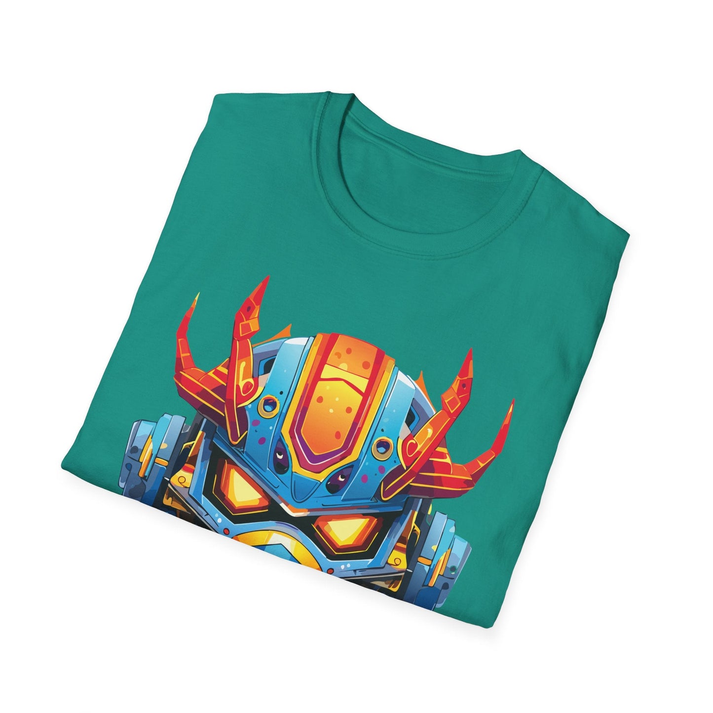 Cyborg Tee Unisex Robot And Terminator Shirt Gildan Softstyle 64000 Ring Spun Cotton