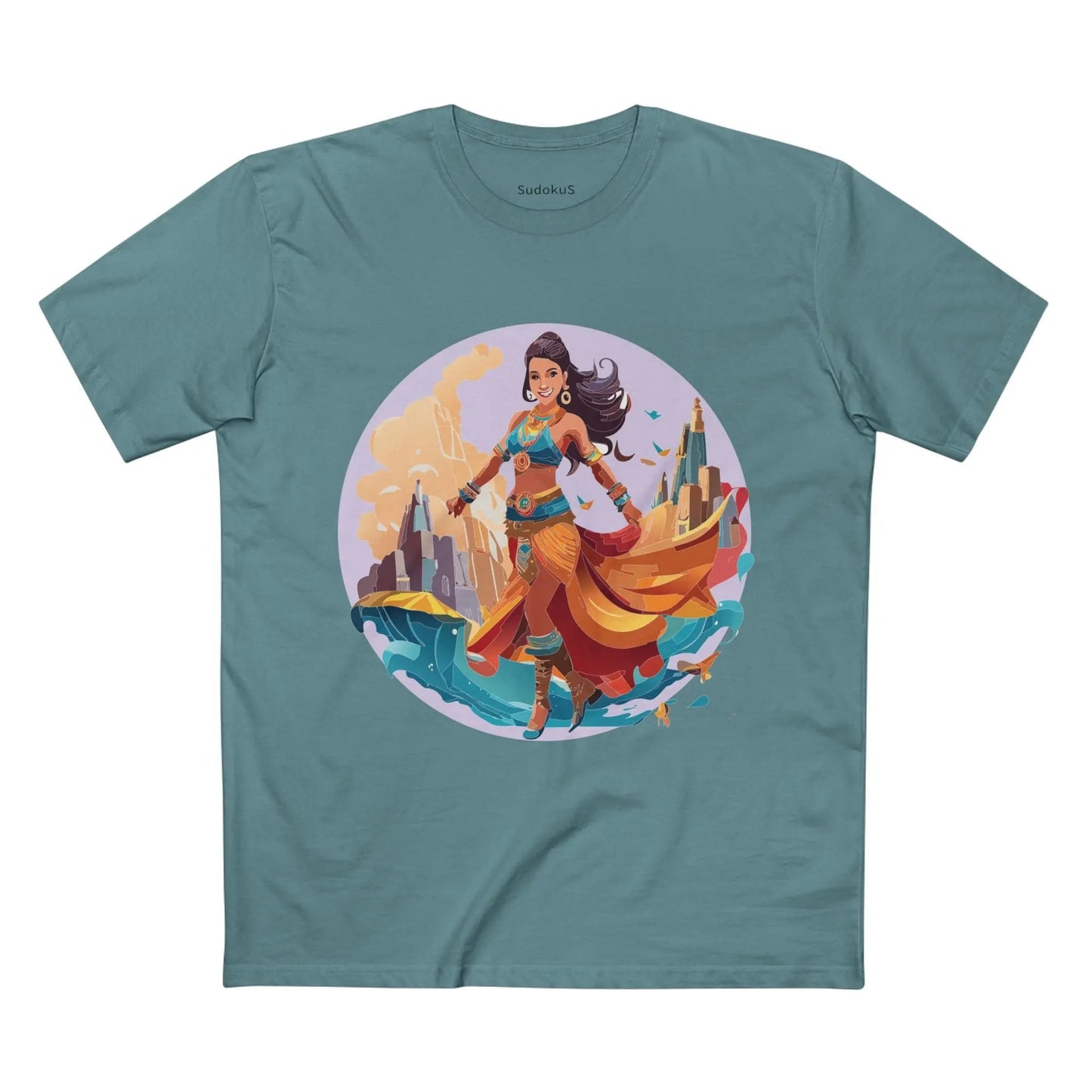 Dancer Graphic Unisex 100 Cotton Staple Tee 8