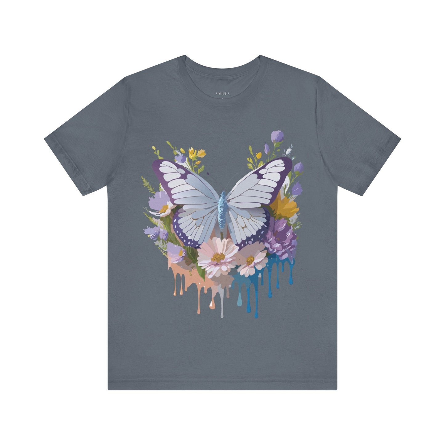 Butterfly Graphic Tee Unisex Jersey Short Sleeve From Adelpha Art Design