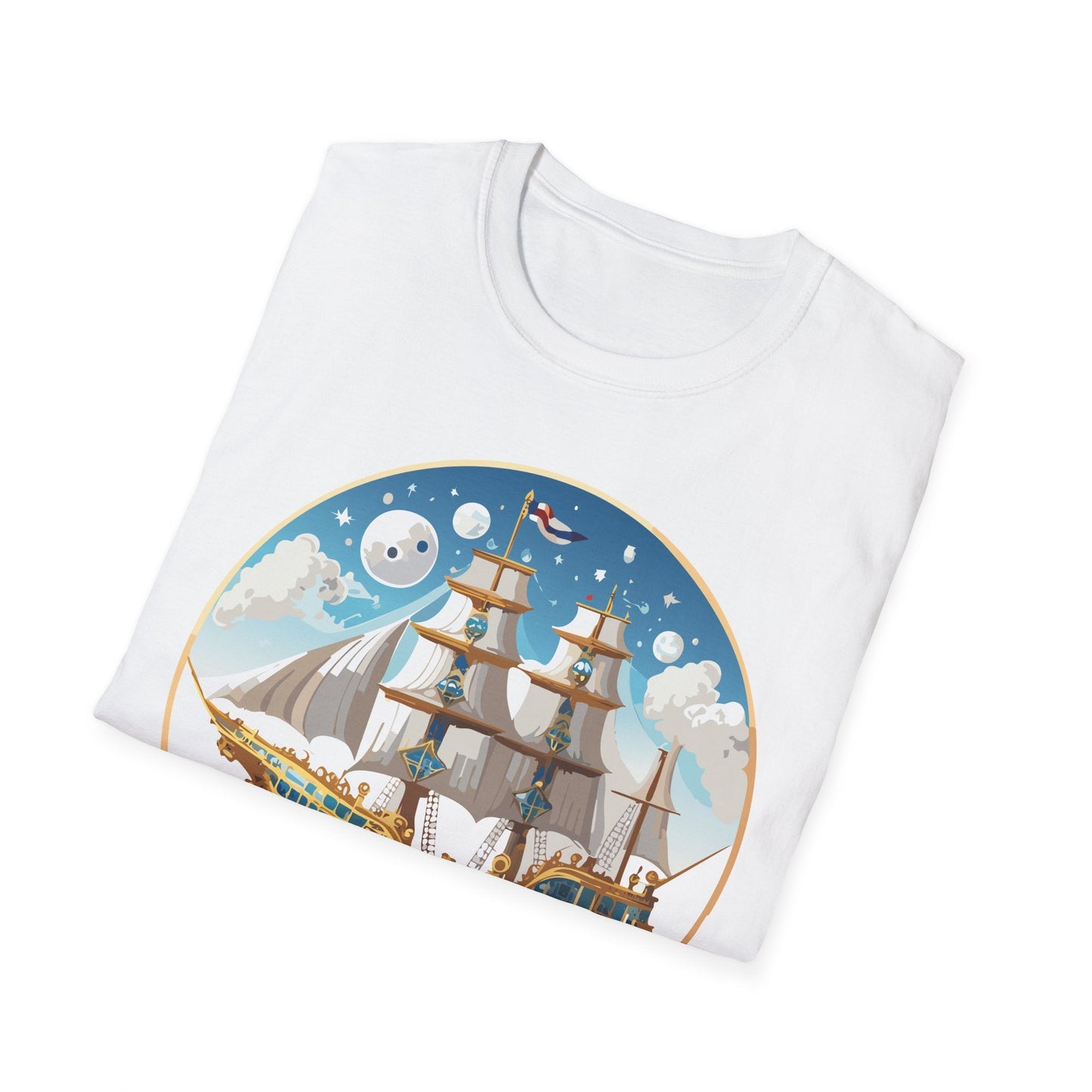 Ship T Shirts Frigate T Shirts Vessel Tee Shirt Unisex Softstyle 100 Percent Ring Spun Cotton Tee