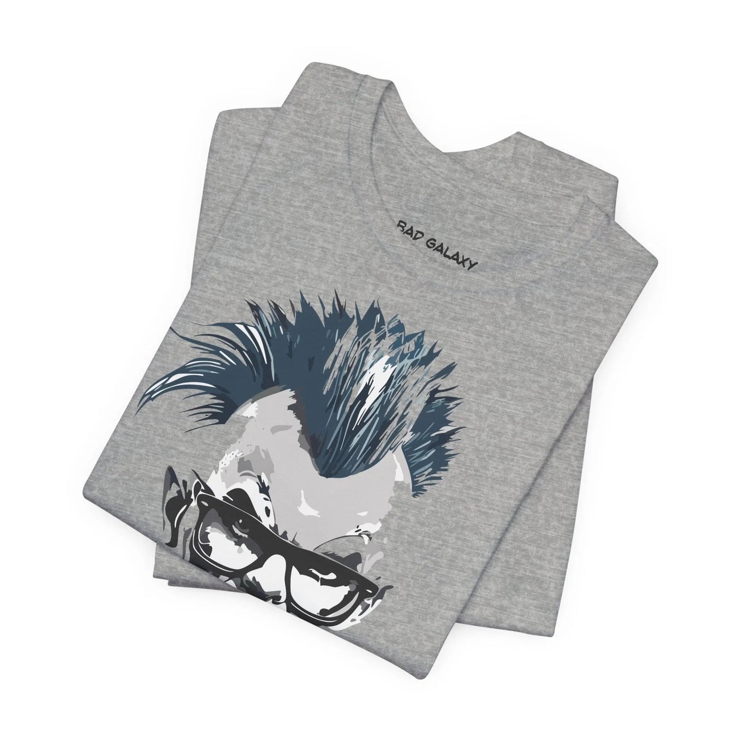Bad Galaxy Punk Rock Tee Shirt Made To Order 100 Cotton Eco Friendly Inks Designed In USA