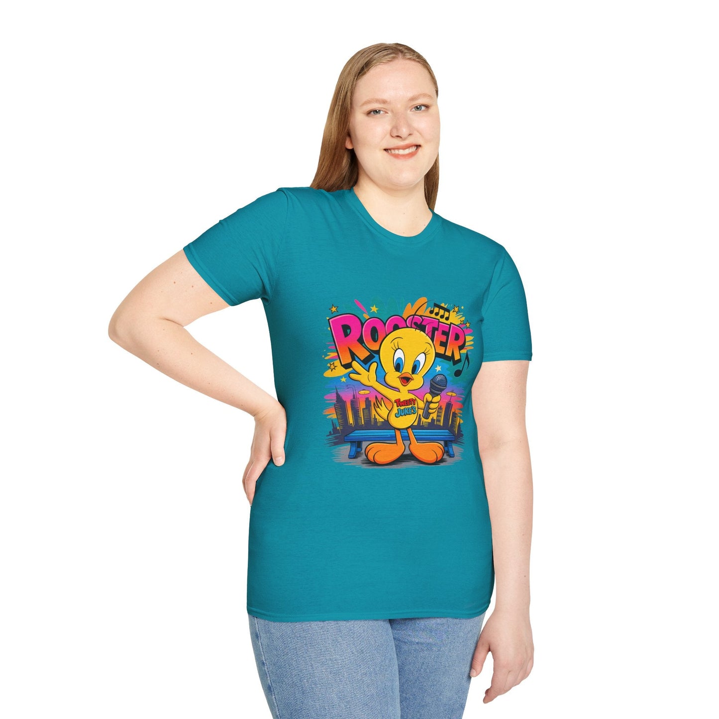 Cartoon T Shirt With Animation And Funny Animals Tee Shirt For Unisex Wear Comfortable