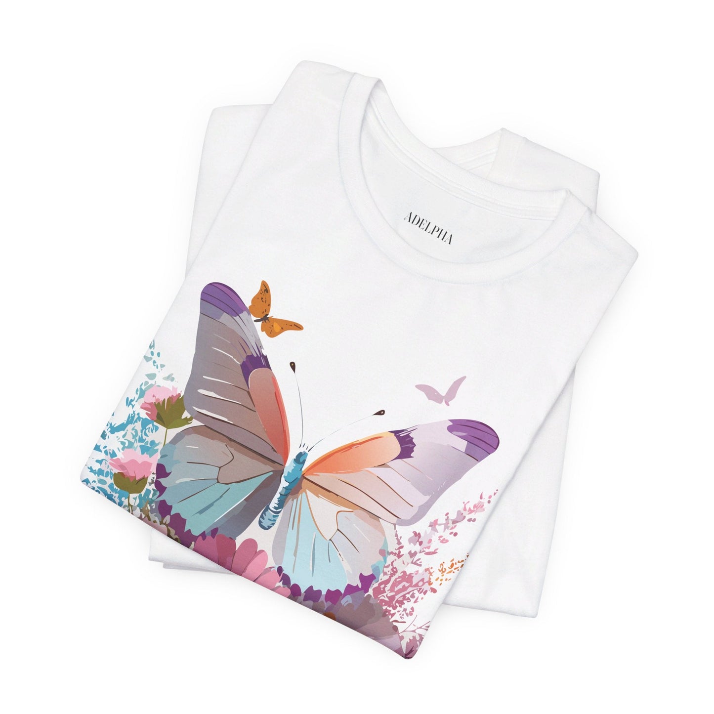 Butterfly Graphic Tee Adelpha Vintage Inspired Unisex Short Sleeve Shirt