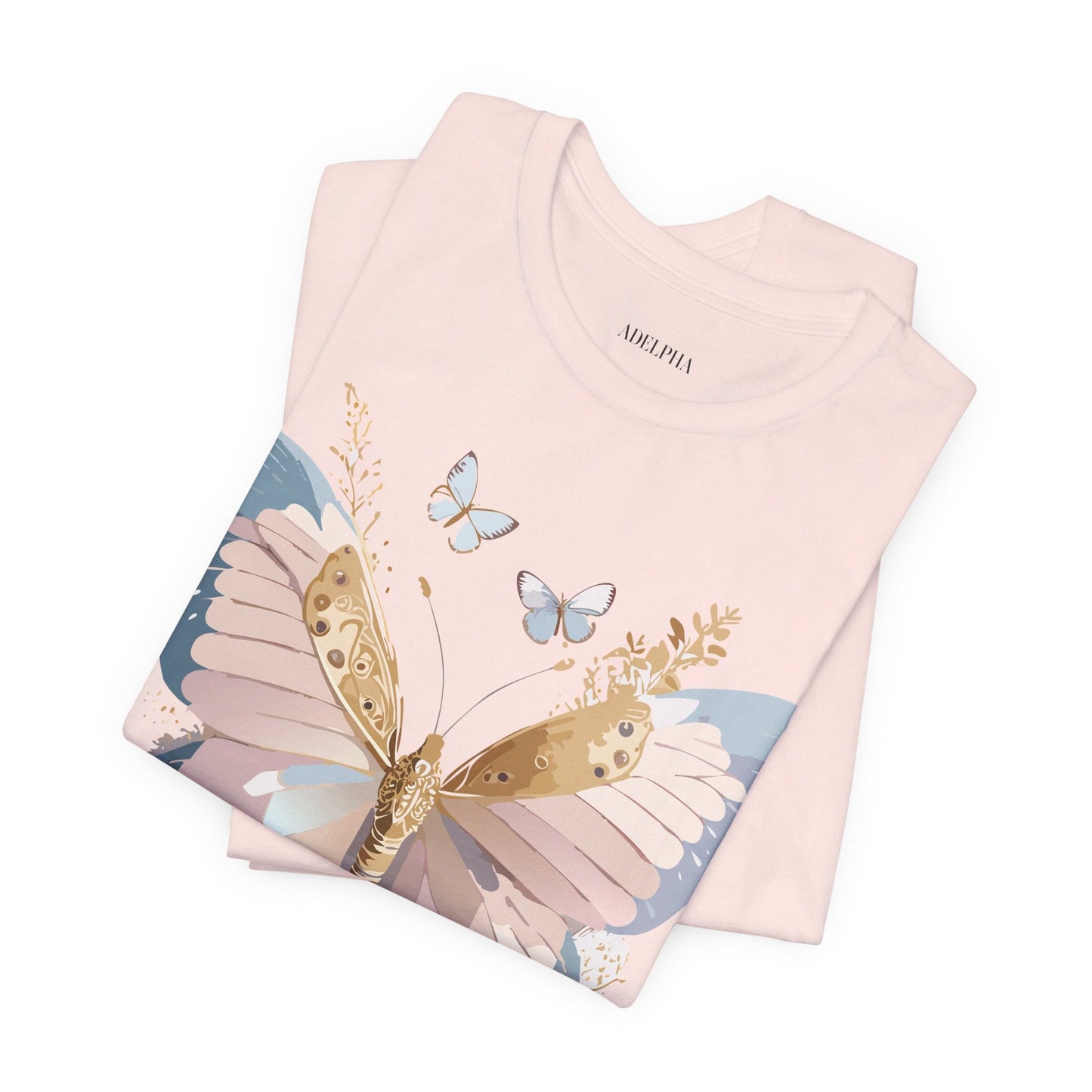 Adelpha Vintage Inspired Butterfly Graphic Tee Unisex Short Sleeve