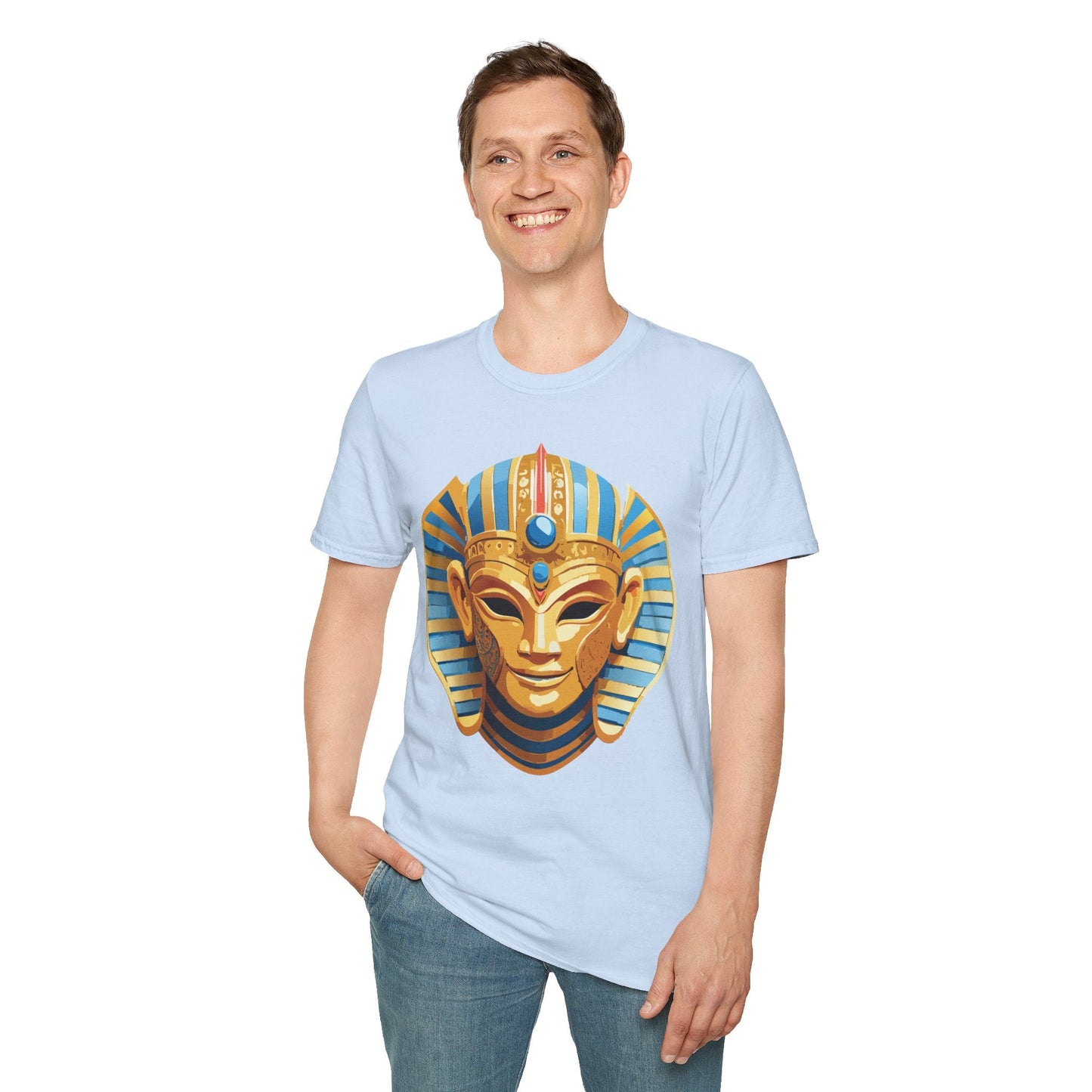 Mask Tee Shirt Unisex Masquerade Tee Softstyle Ring Spun Cotton Comfort For Everyday Wear