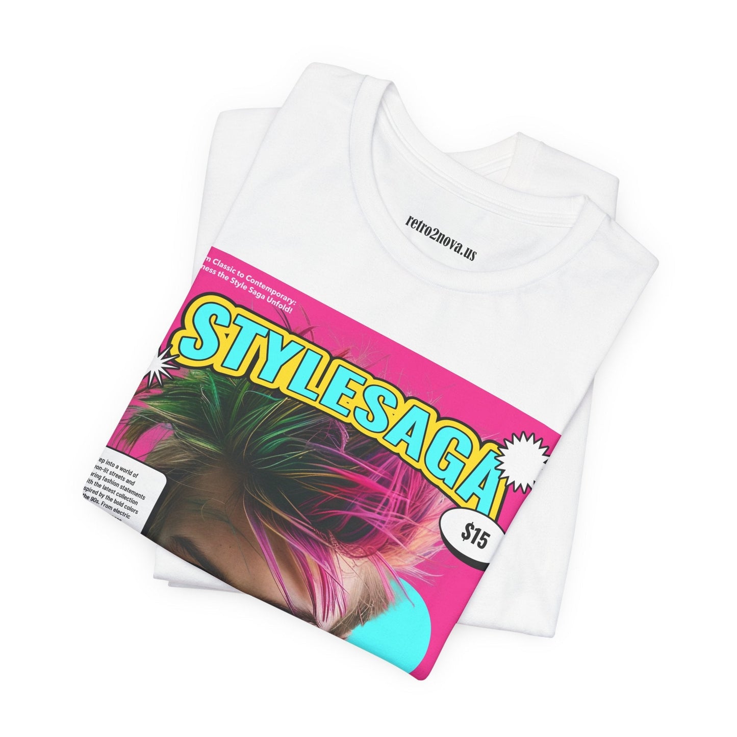 Magazine Cover Shirt Unisex Jersey Short Sleeve Tee Lightweight 4.2 Oz