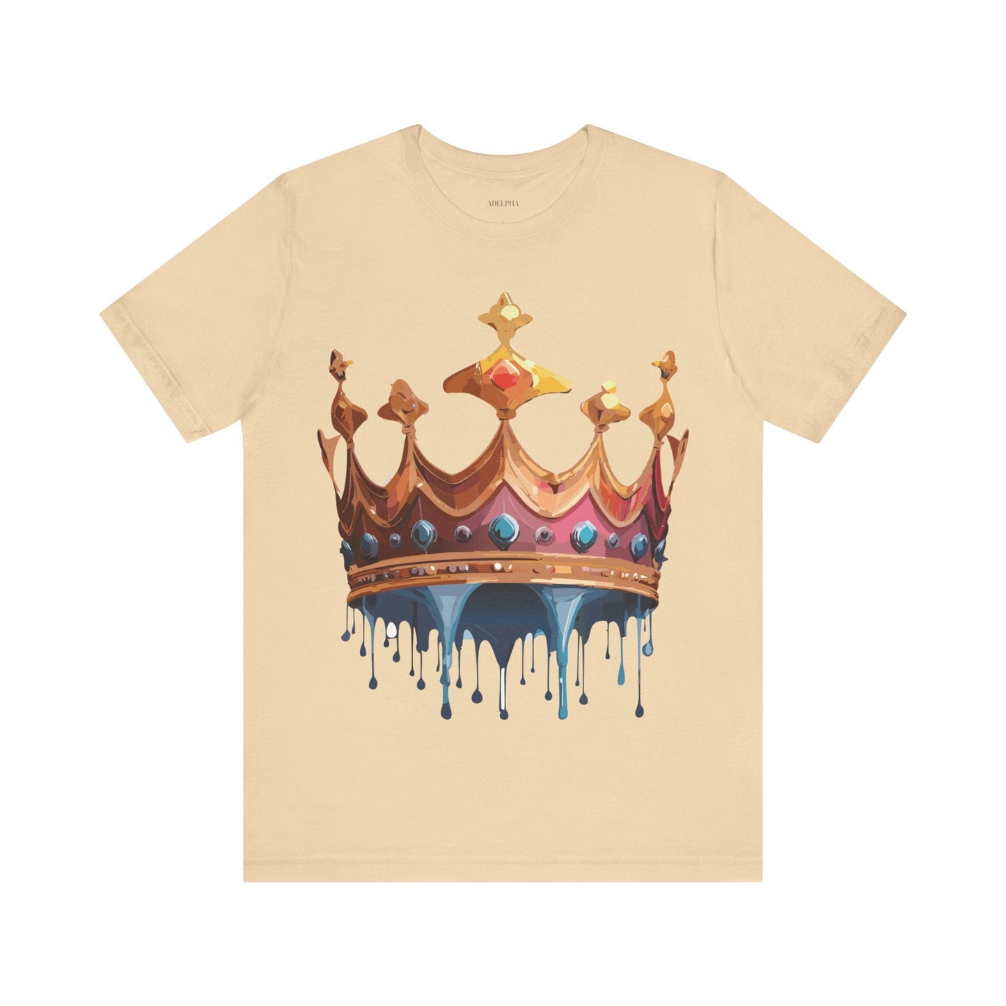 Adelpha Crown Graphic Tee Unisex Short Sleeve Jersey Art Shirt Vintage Inspired