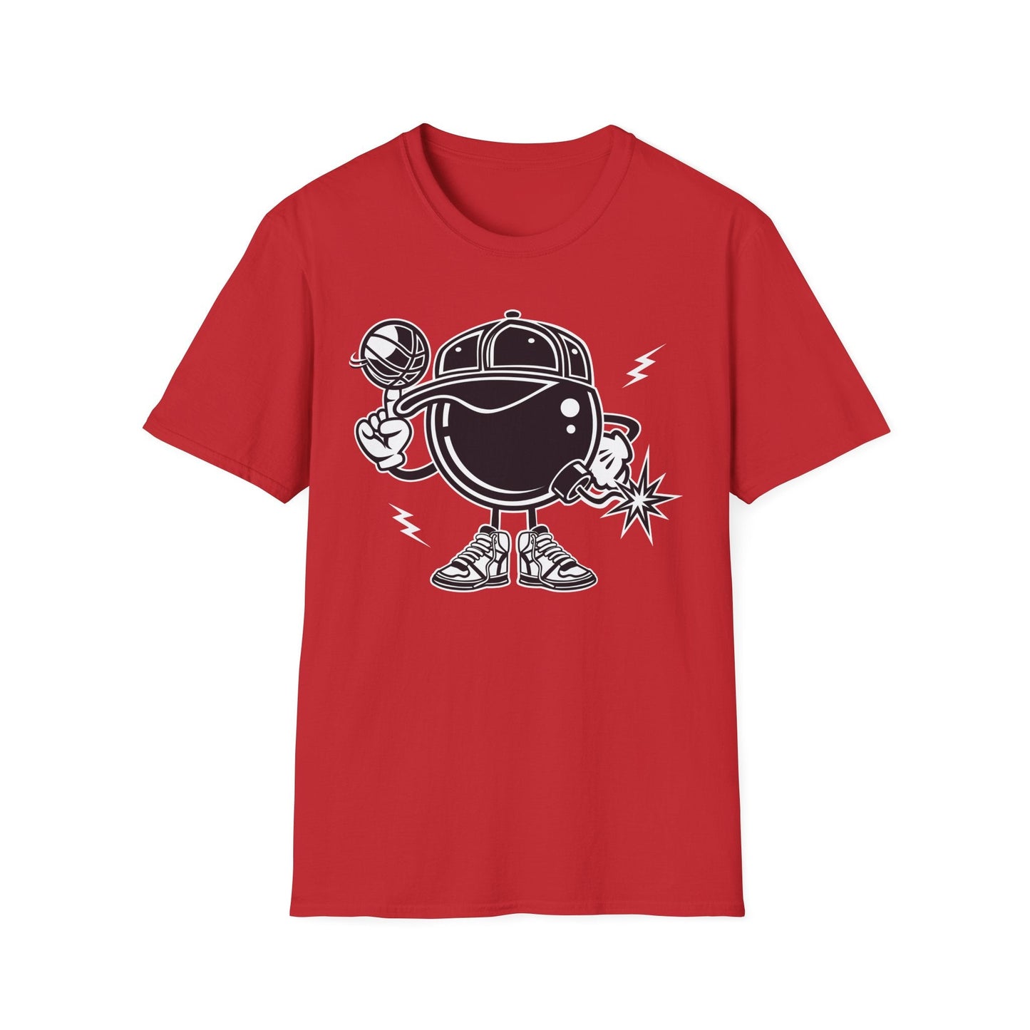Cartoon Animation T Shirt Unisex Funny Tee Gildan Softstyle 100 Percent Cotton Comfort